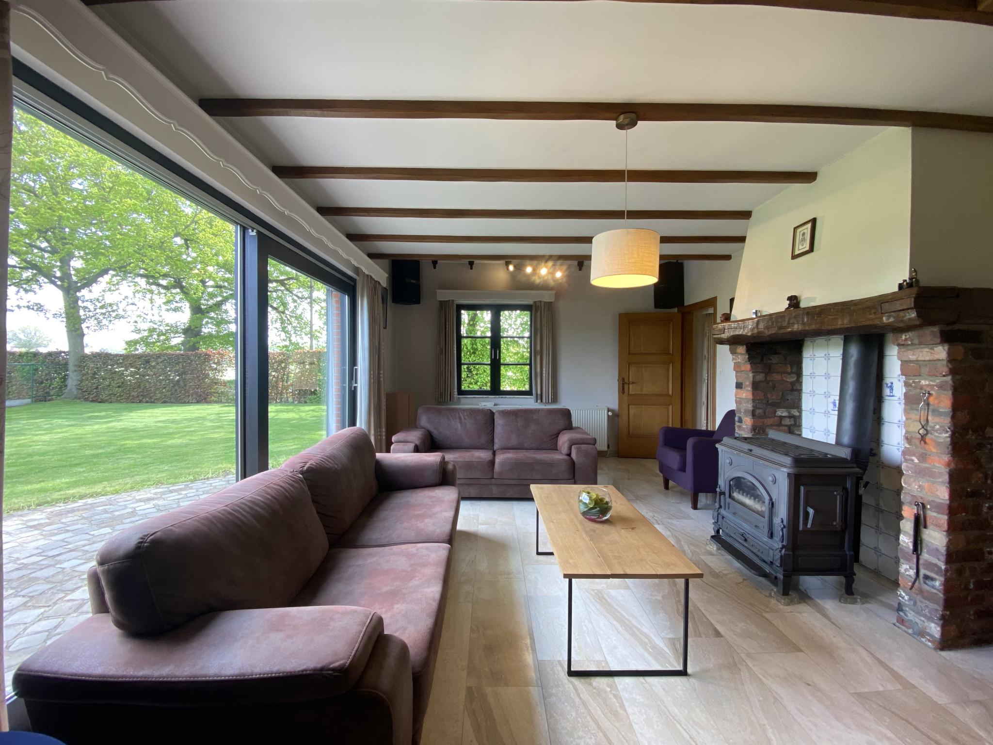 Living area at Drieskenshoeve in Grote Brogel