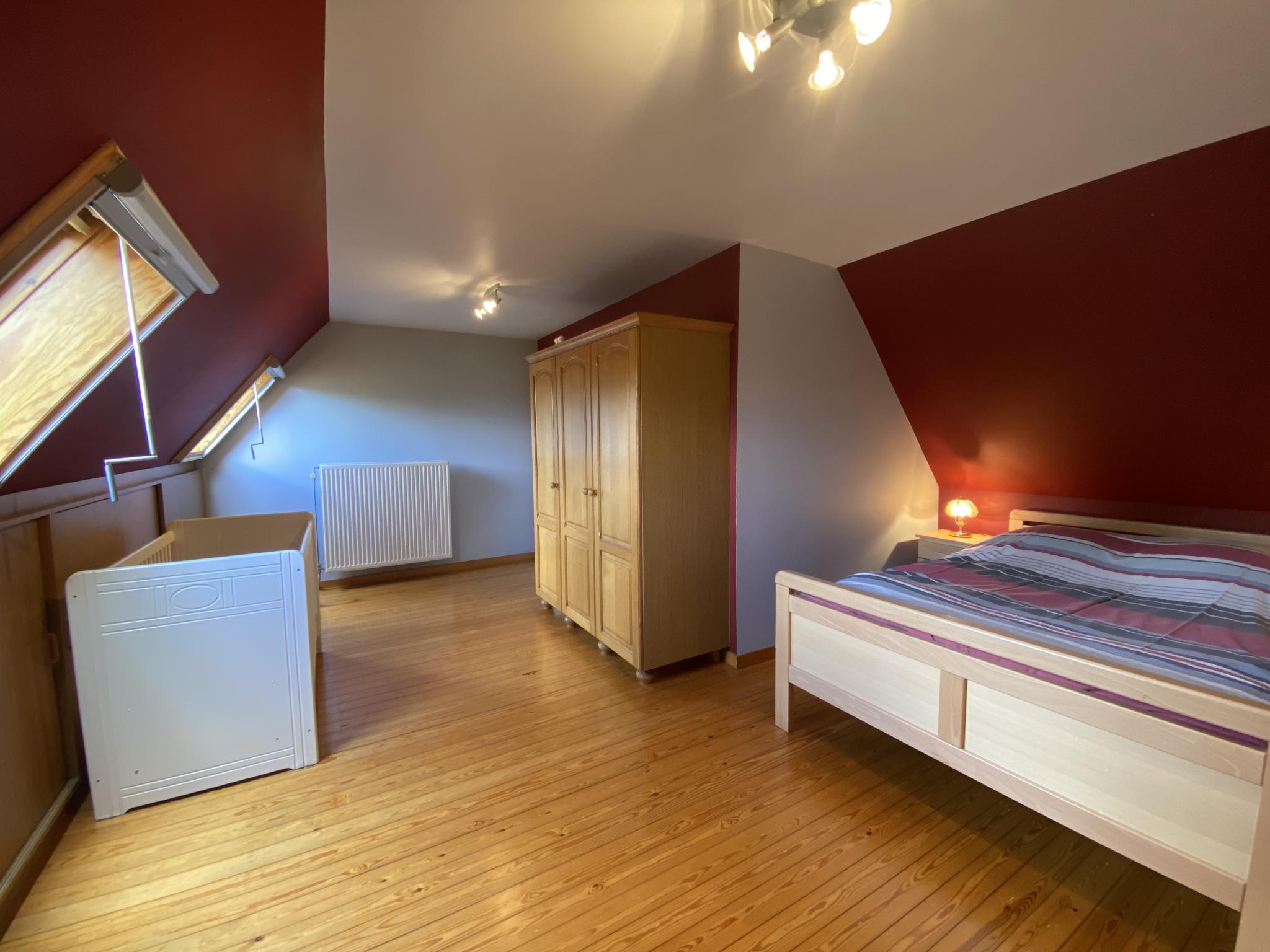 Outdoor terrace and views at Drieskenshoeve in Grote Brogel