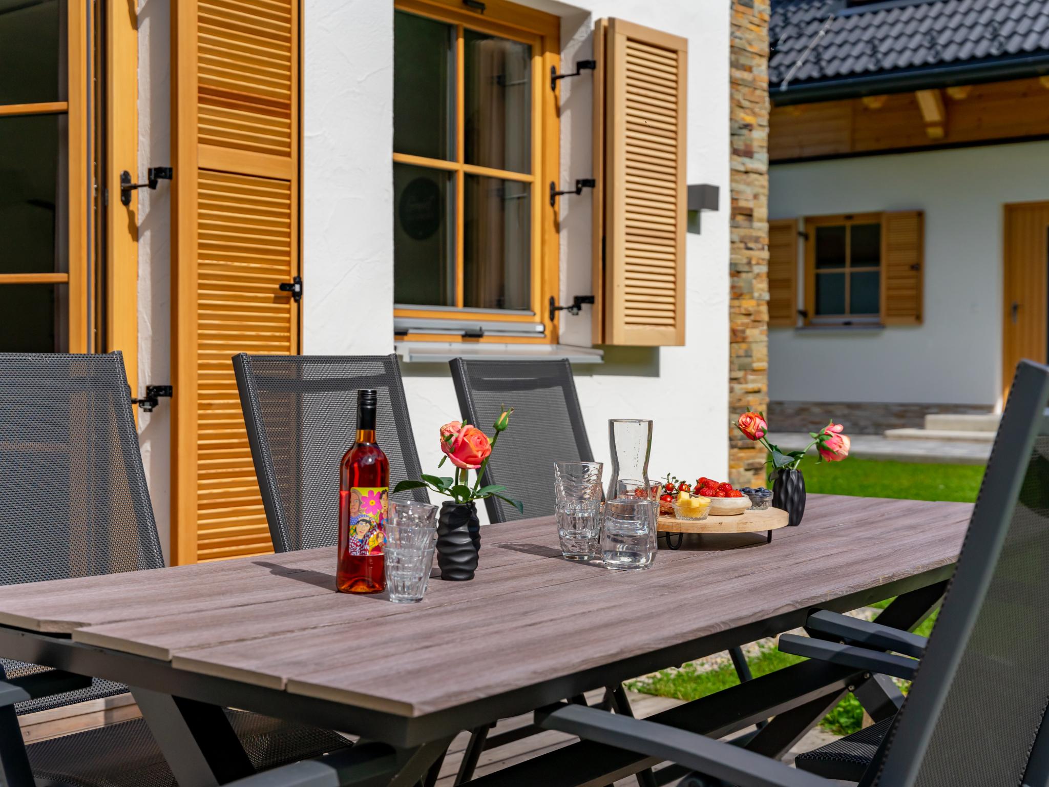 Swimming pool area at Haus Lilyan in Donnersbachwald
