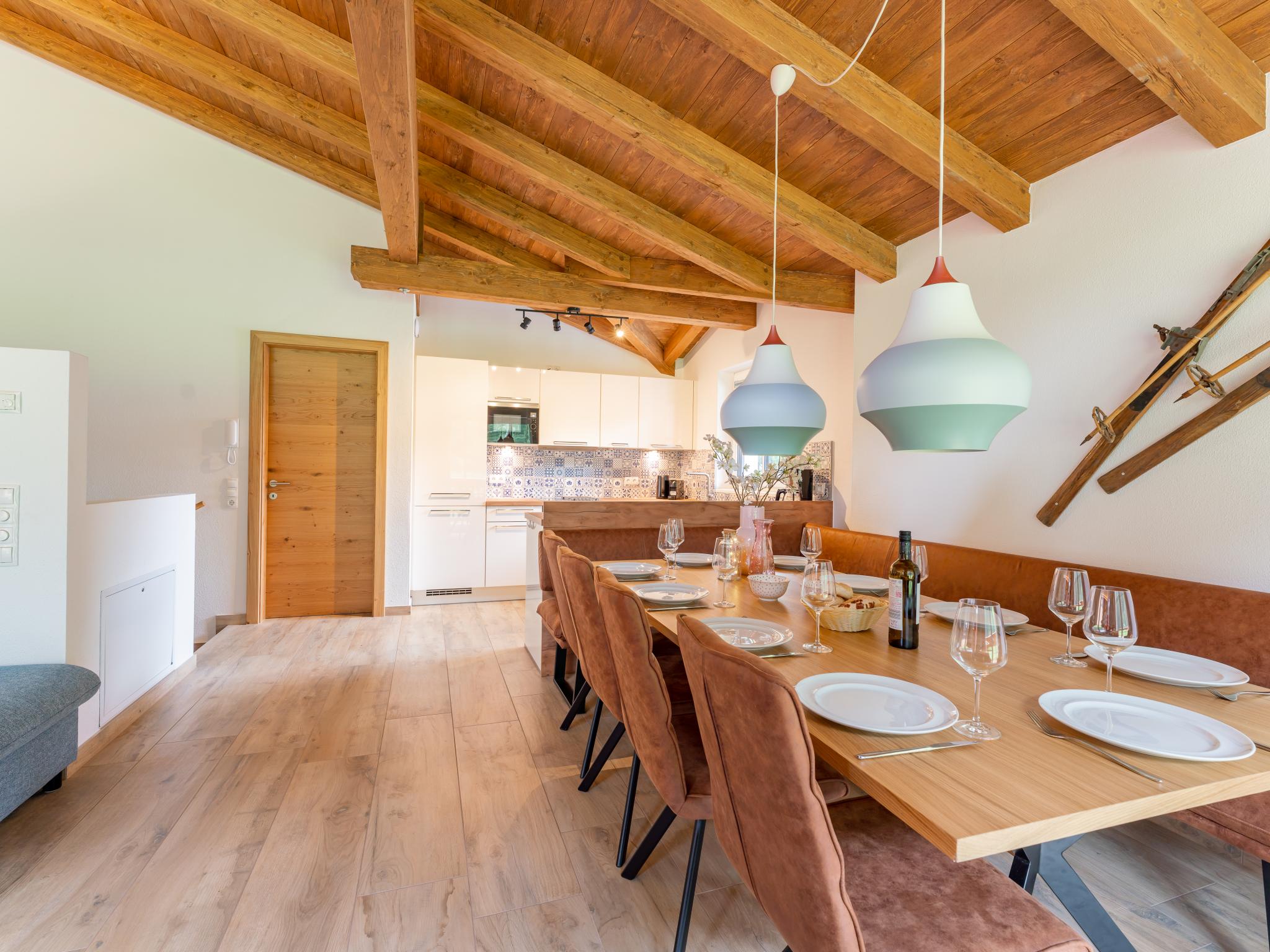 Outdoor terrace and views at Wieserwald in Wald im Pinzgau