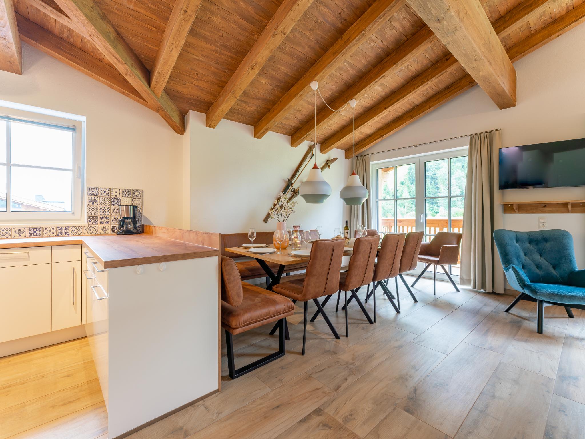 Modern kitchen at Wieserwald in Wald im Pinzgau