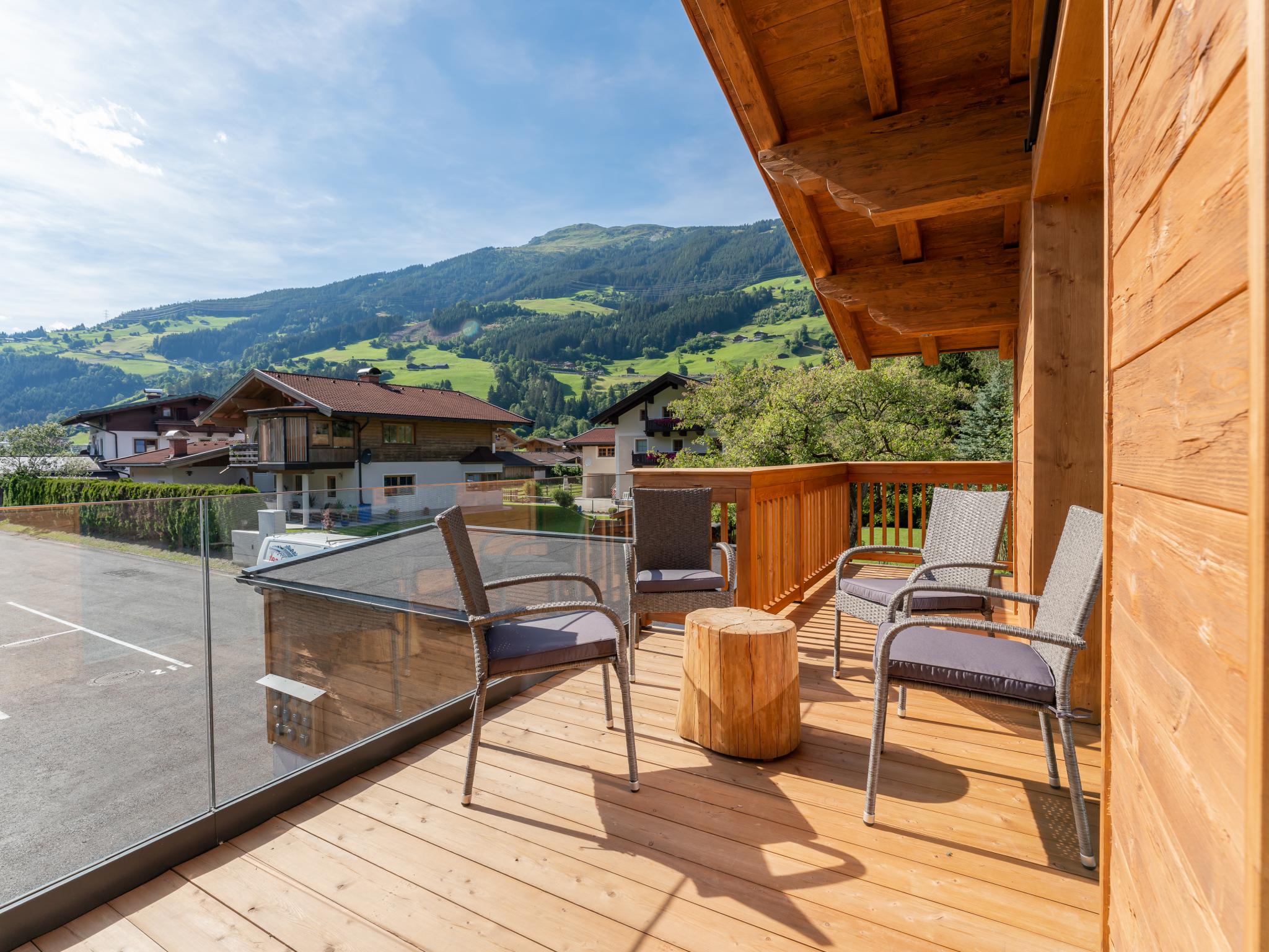 Living area at Chalet Joep in Wald im Pinzgau