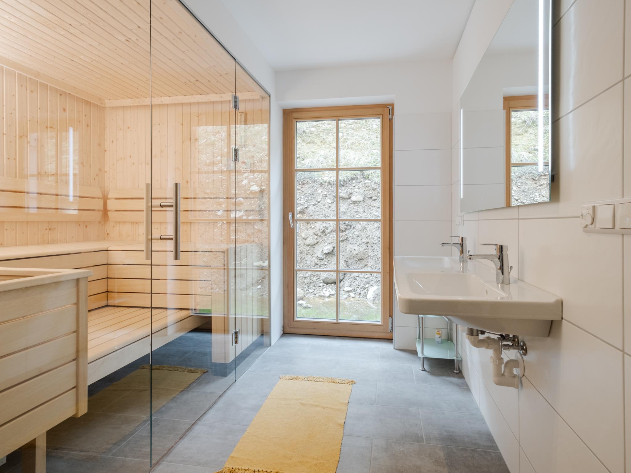 Outdoor terrace and views at Haus am Wald in Donnersbachwald