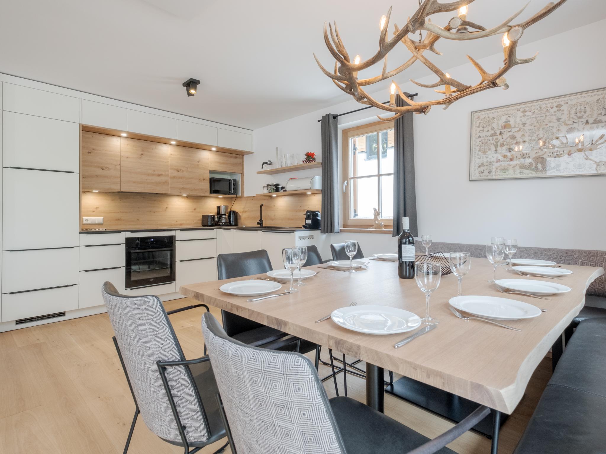 Bedroom with comfortable beds at Haus am Wald in Donnersbachwald