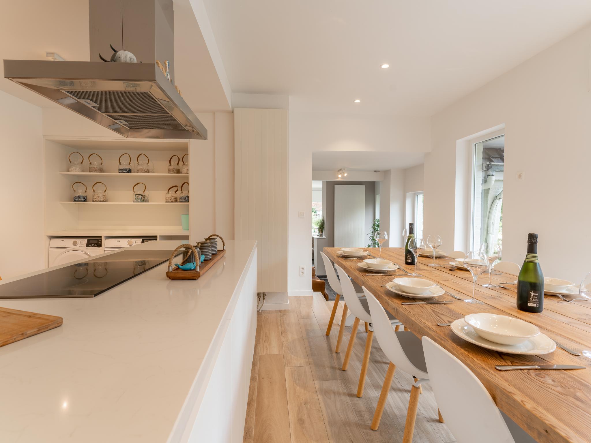 Outdoor terrace and views at La Ciotat in Koksijde