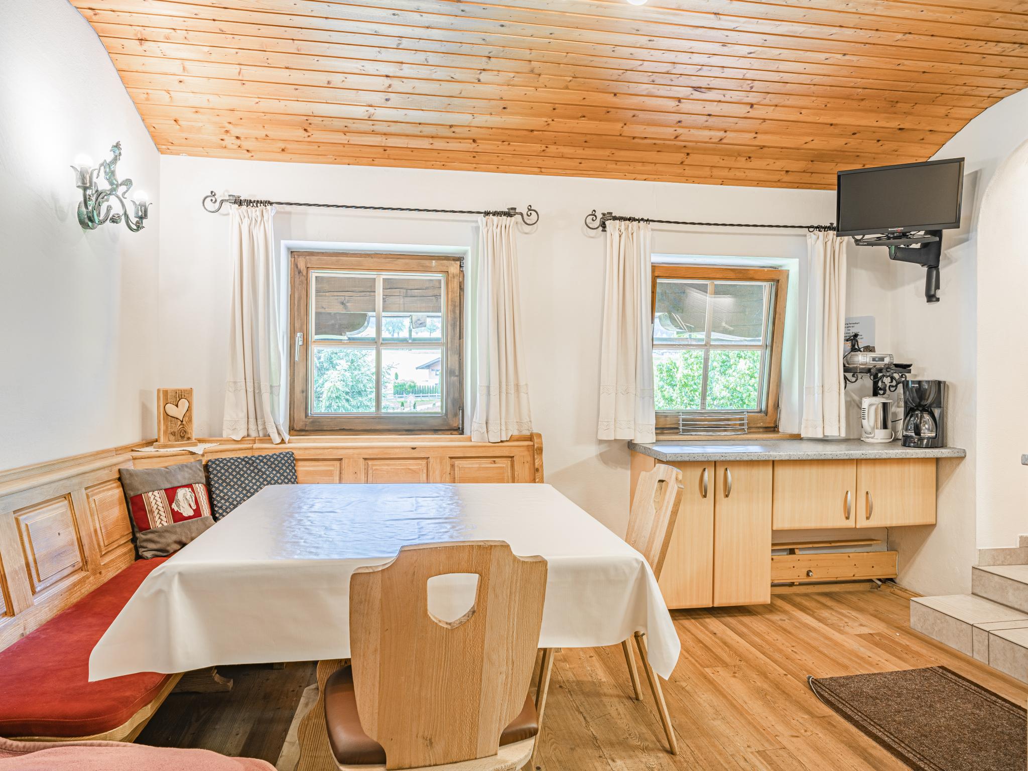 Bedroom with comfortable beds at Weberhof Top 3-4-5 in Brixen im Thale