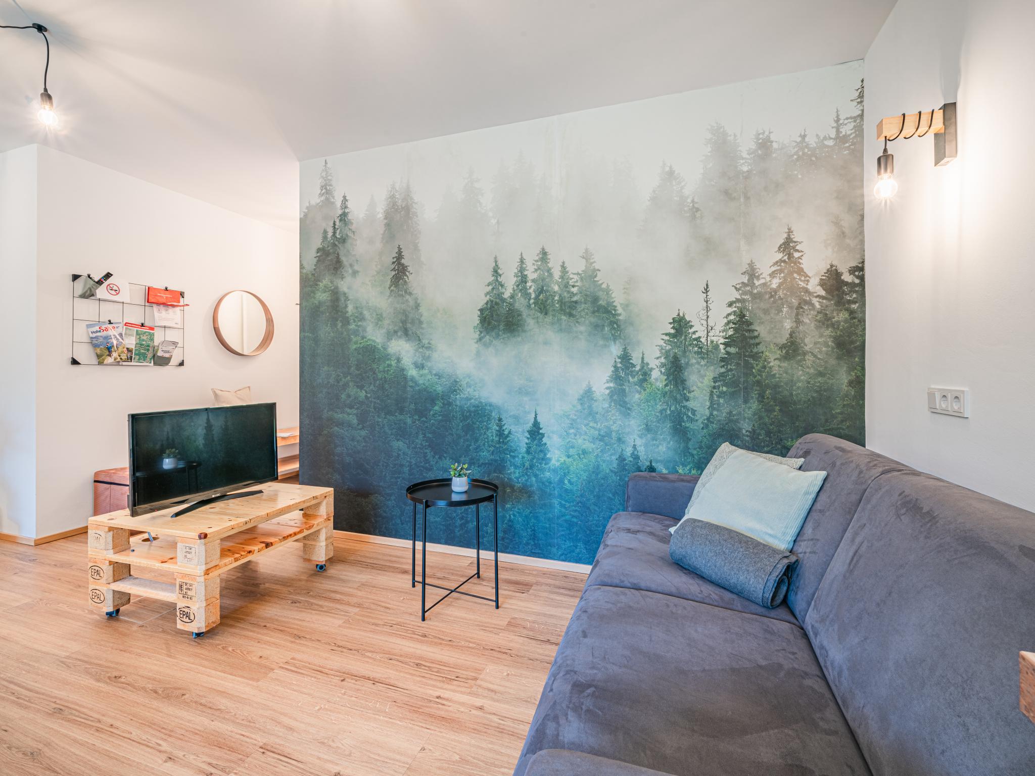 Bedroom with comfortable beds at Tirola Bude Schorsch Top 2 in Hopfgarten im Brixental