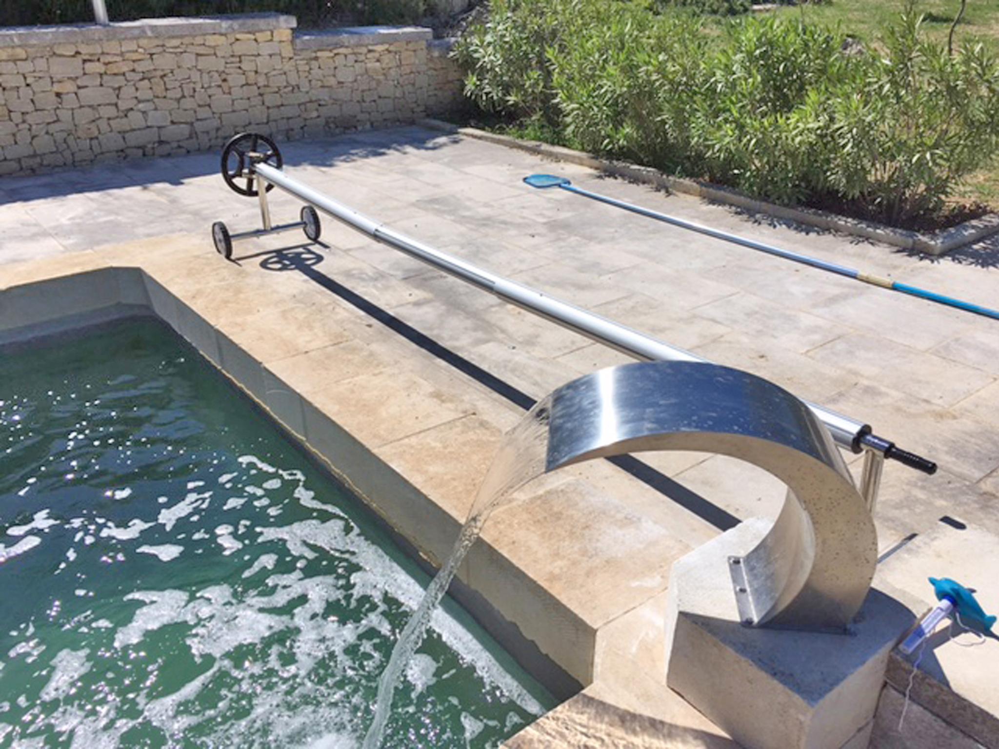 Modern kitchen at Grands Abayers in Apt