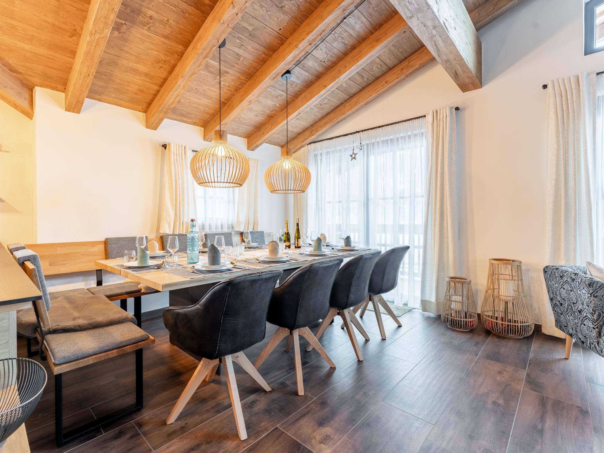 Outdoor terrace and views at Tauernlodge Carpe Diem in Niedernsill