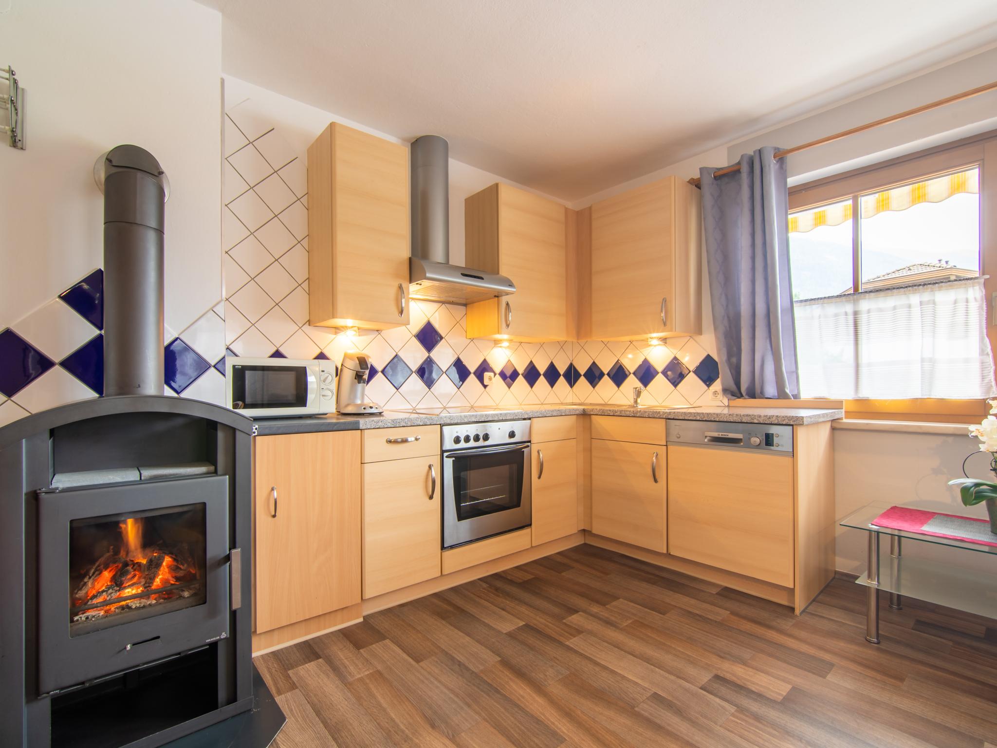 Modern kitchen at Apartment Larcher in Matrei in Osttirol