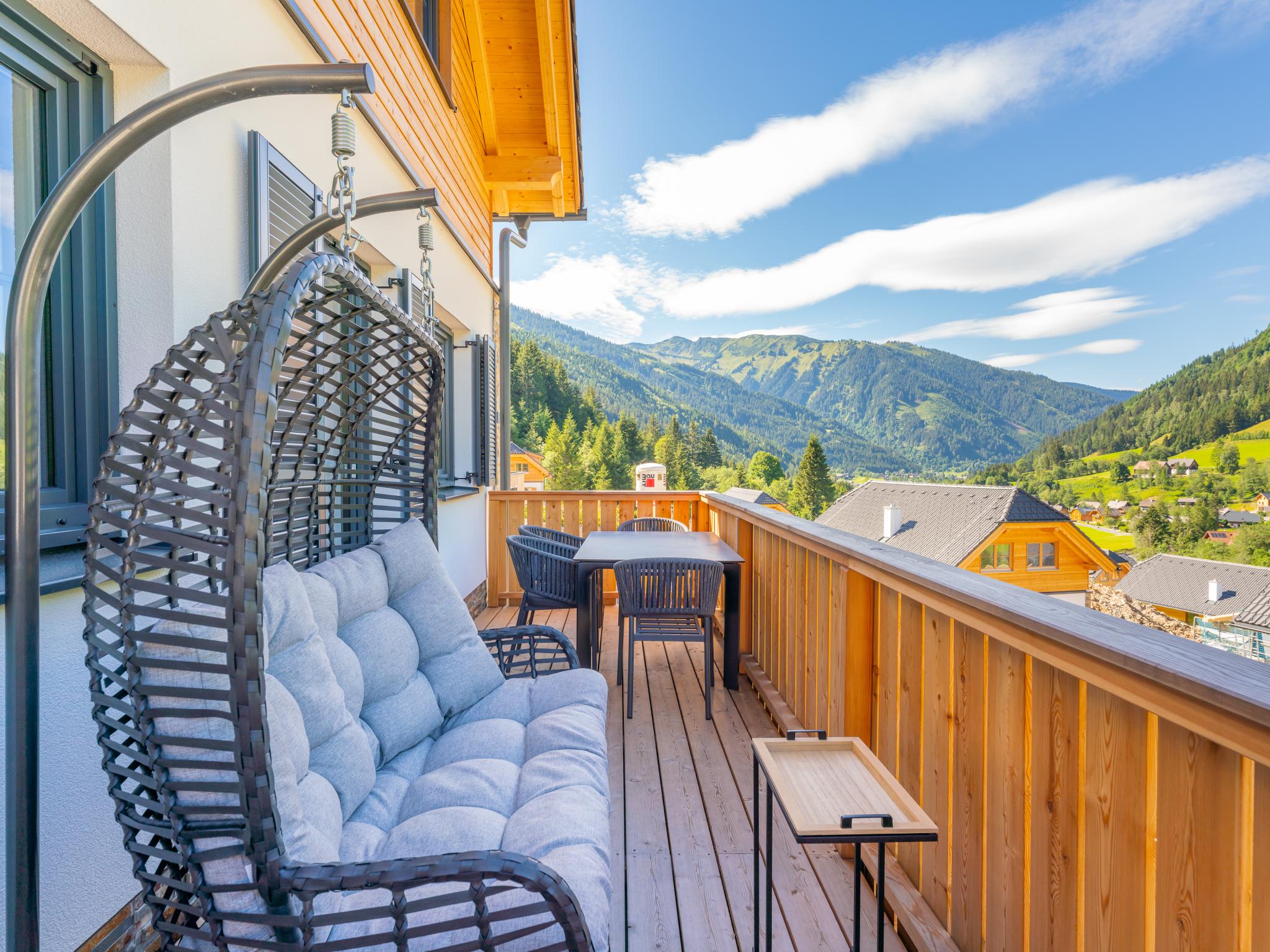 Swimming pool area at Chalet Hirschblick in Donnersbachwald