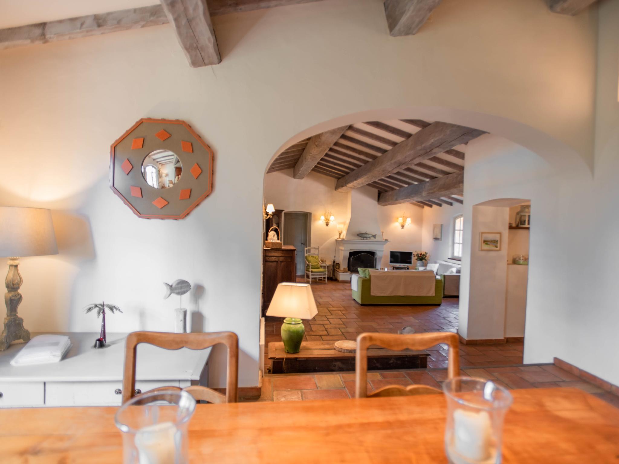 Modern kitchen at Le Bayol in La Croix-Valmer