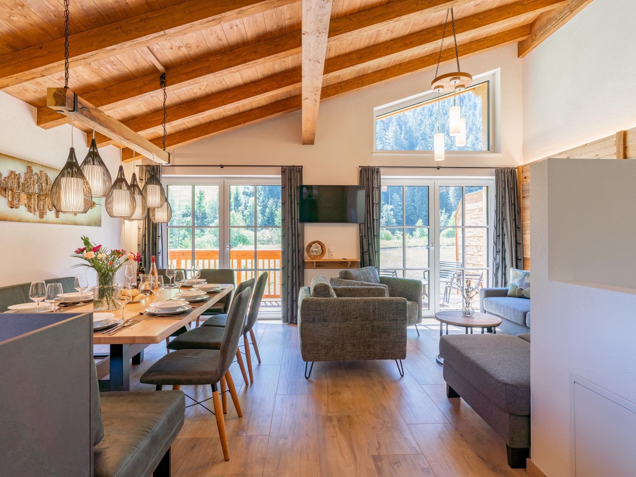 Living area at Felsener Wald in Wald im Pinzgau