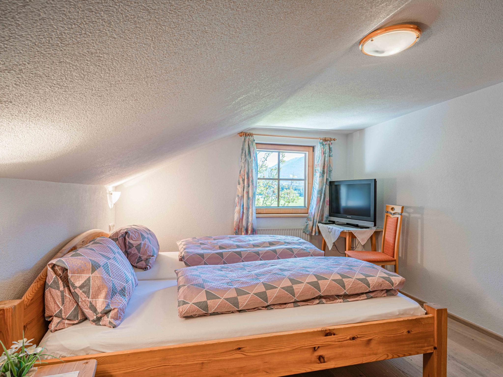 Outdoor terrace and views at Landhaus Hotter 26 in Neukirchen am Großvenediger