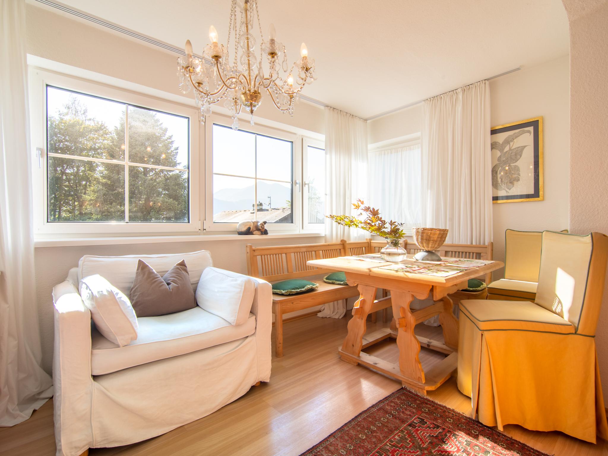Bedroom with comfortable beds at Landhaus Leitzinger OG1 in Sankt Wolfgang im Salzkammergut