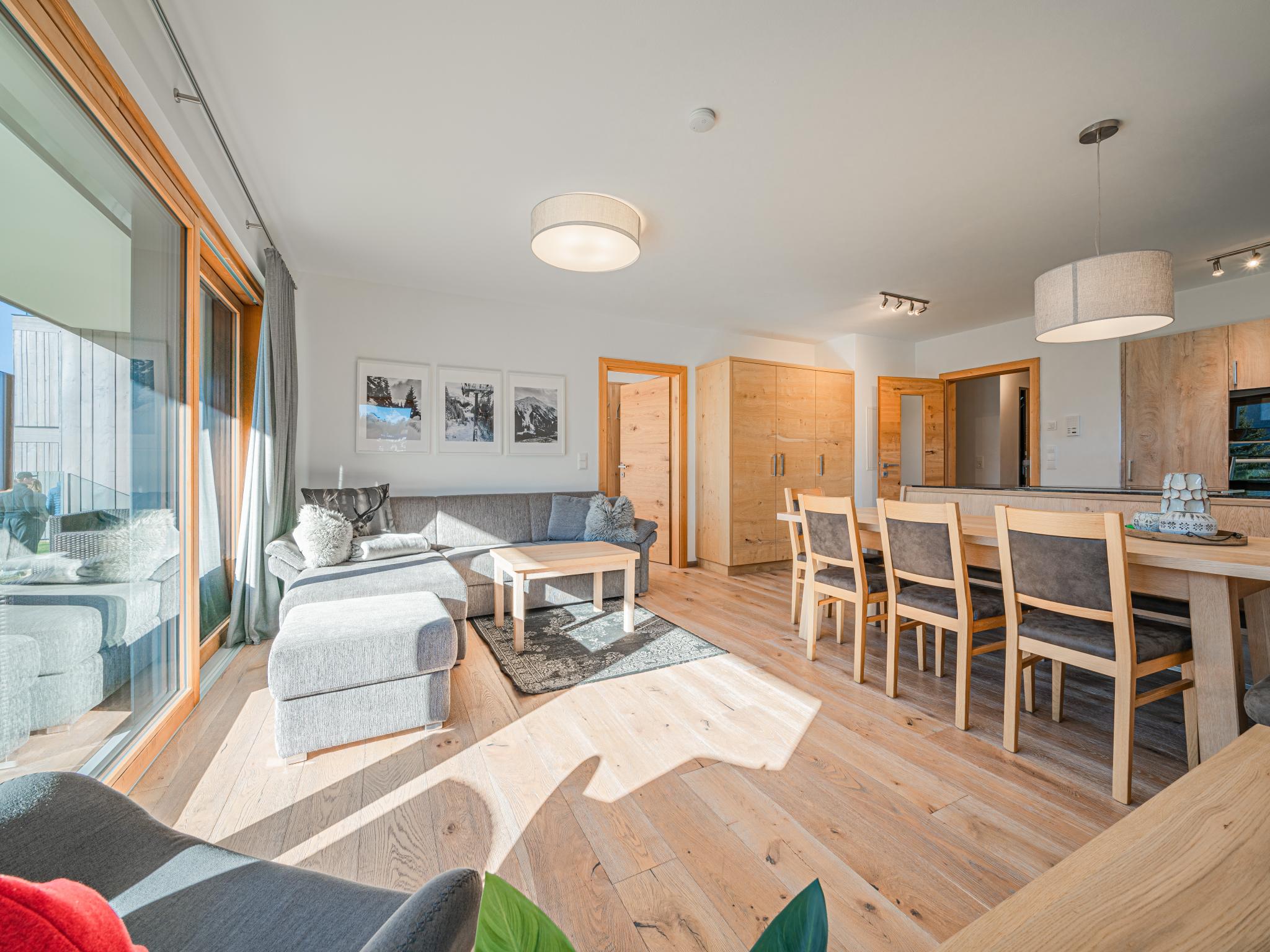 Bedroom with comfortable beds at Tauern Juwel Top 8 in Hollersbach im Pinzgau