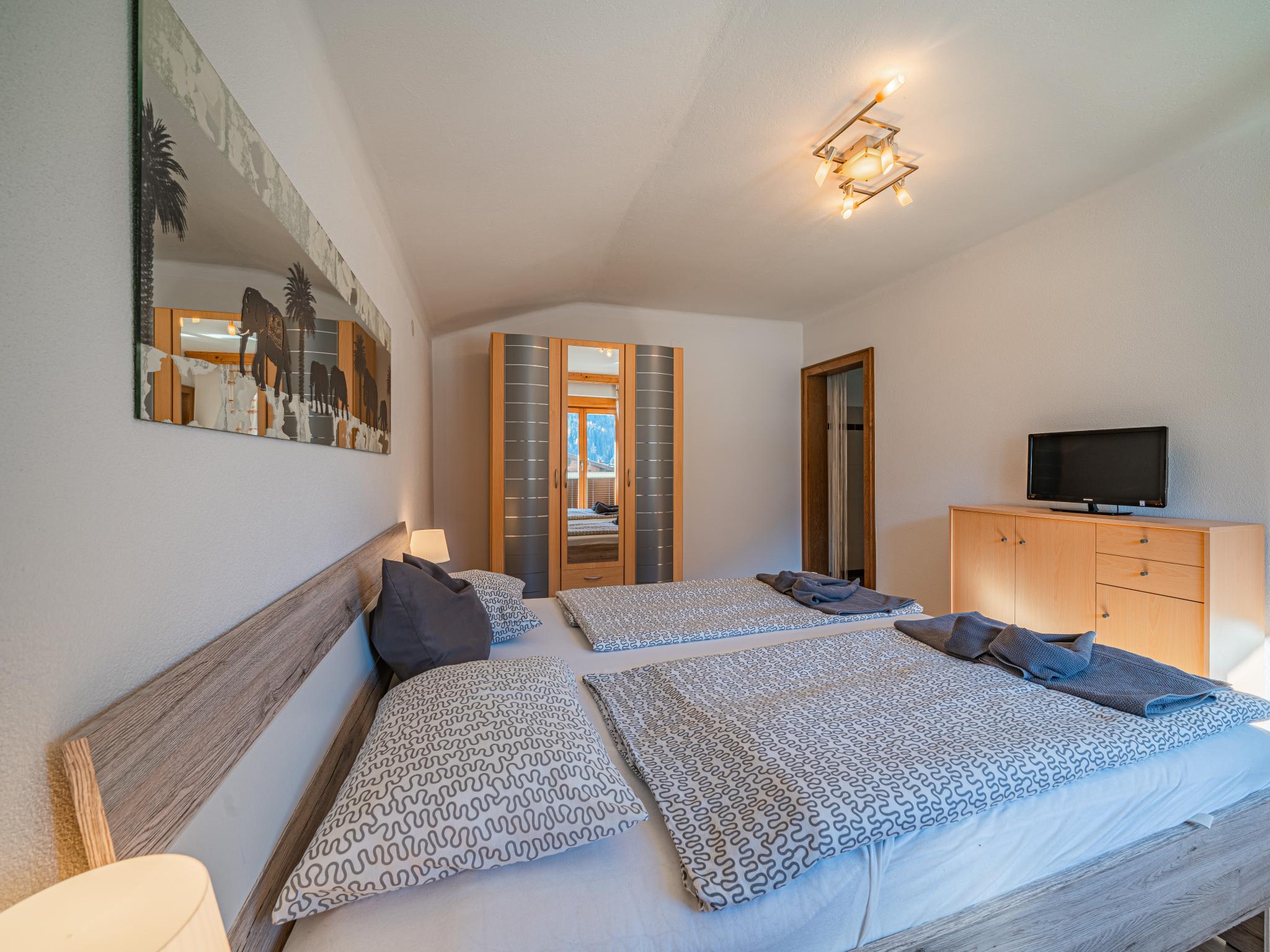 Bedroom with comfortable beds at Haus-Verena in Neukirchen am Großvenediger