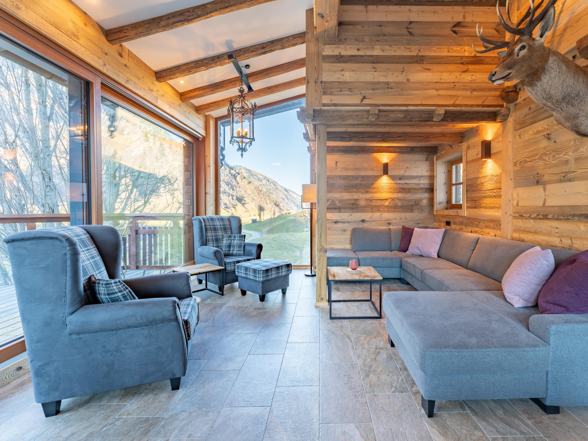 Swimming pool area at Spykerhütte in Rauris