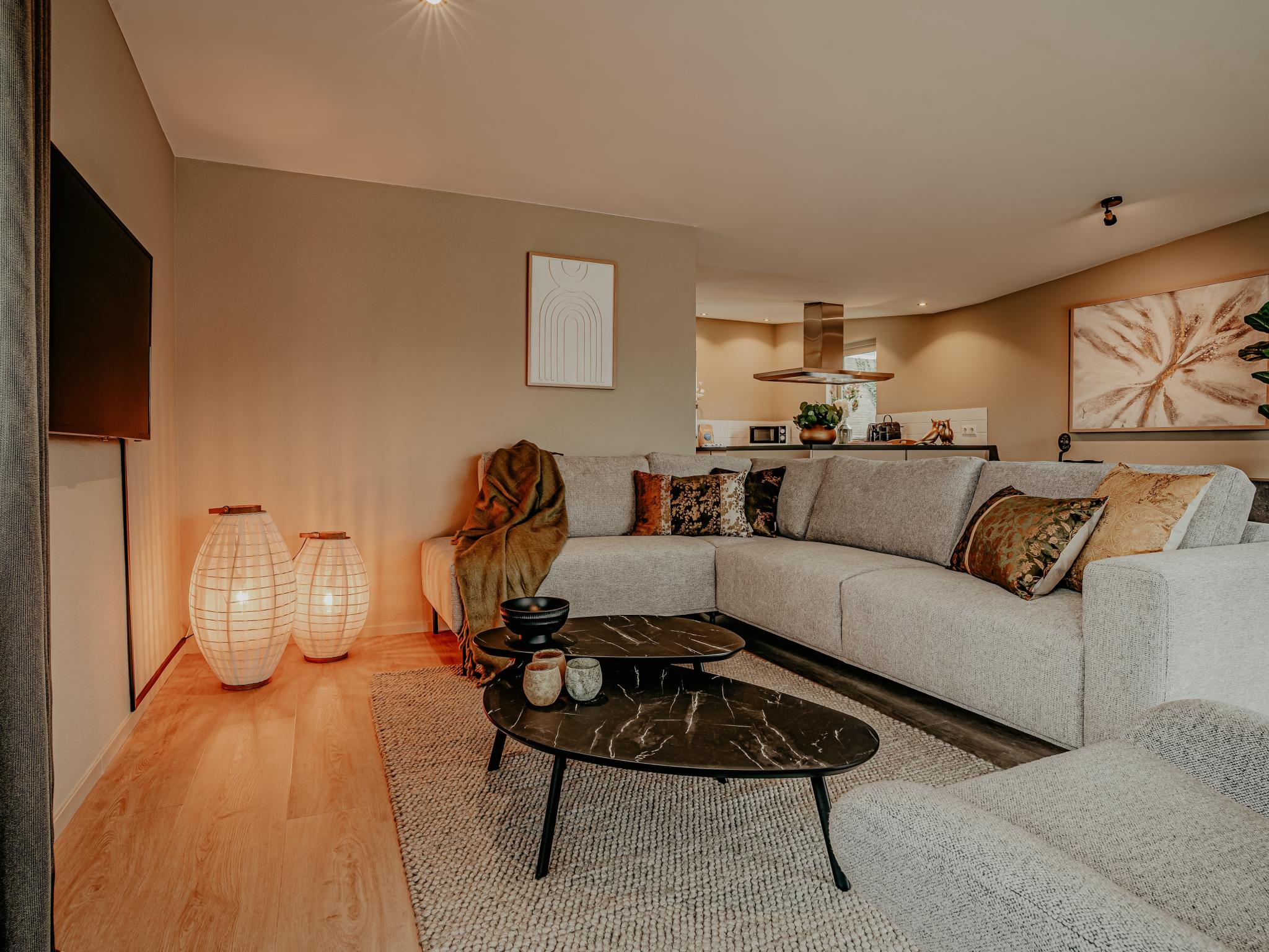 Outdoor terrace and views at Woonark De Woude in Uitgeest