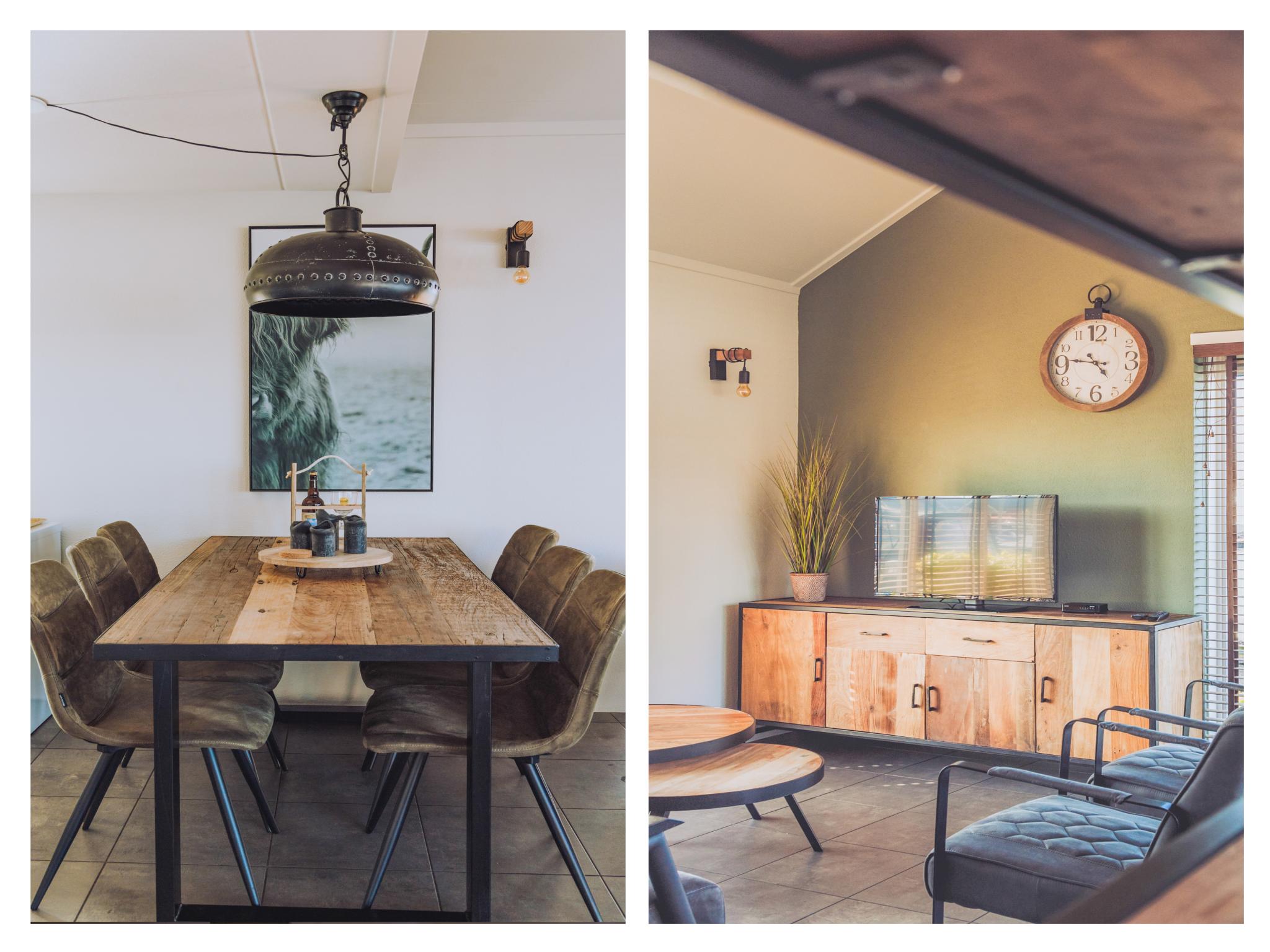 Outdoor terrace and views at Het Kraaijennest Miva in Uitgeest