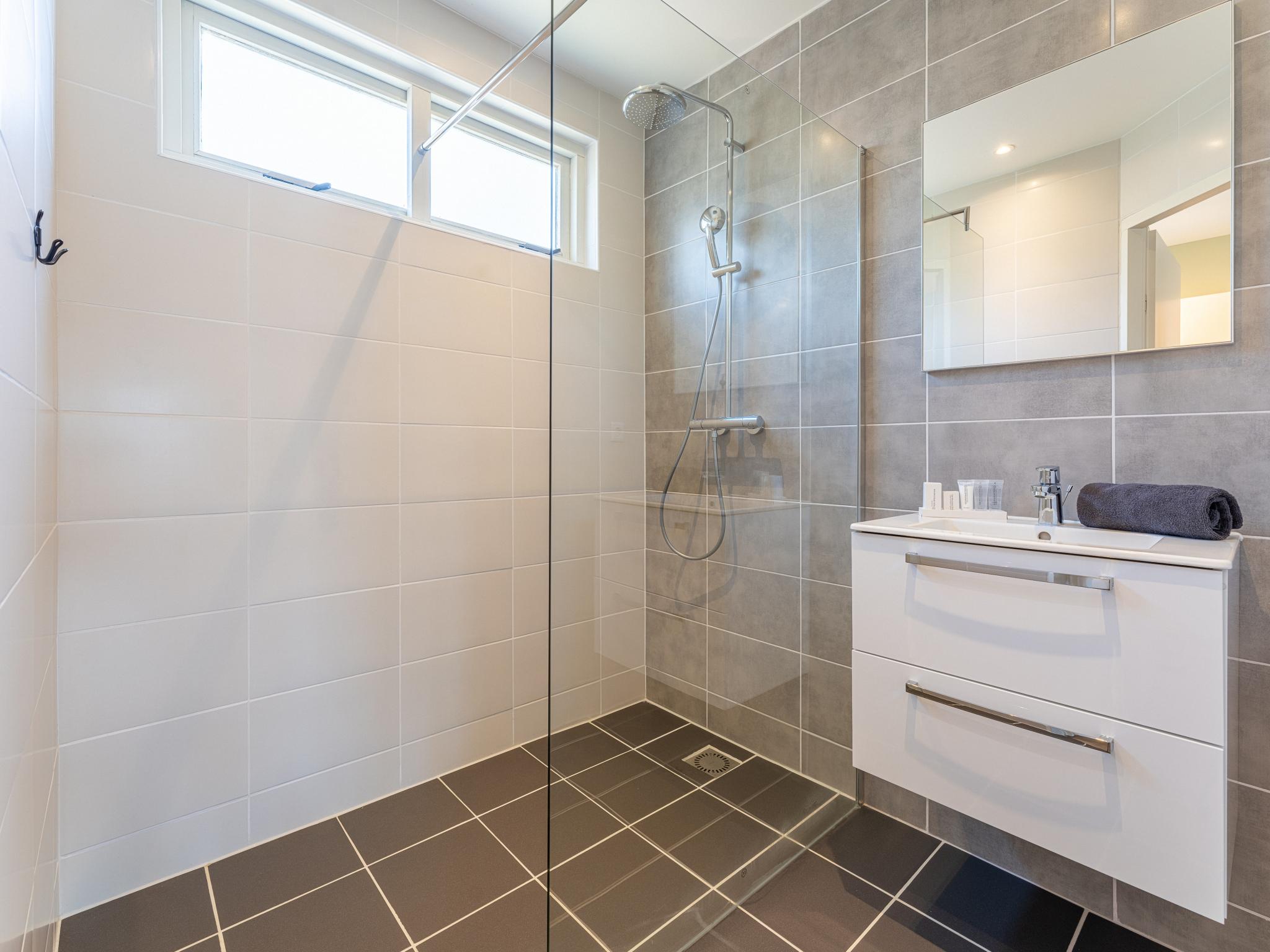 Bathroom facilities at Zwarte Mees in Hulshorst