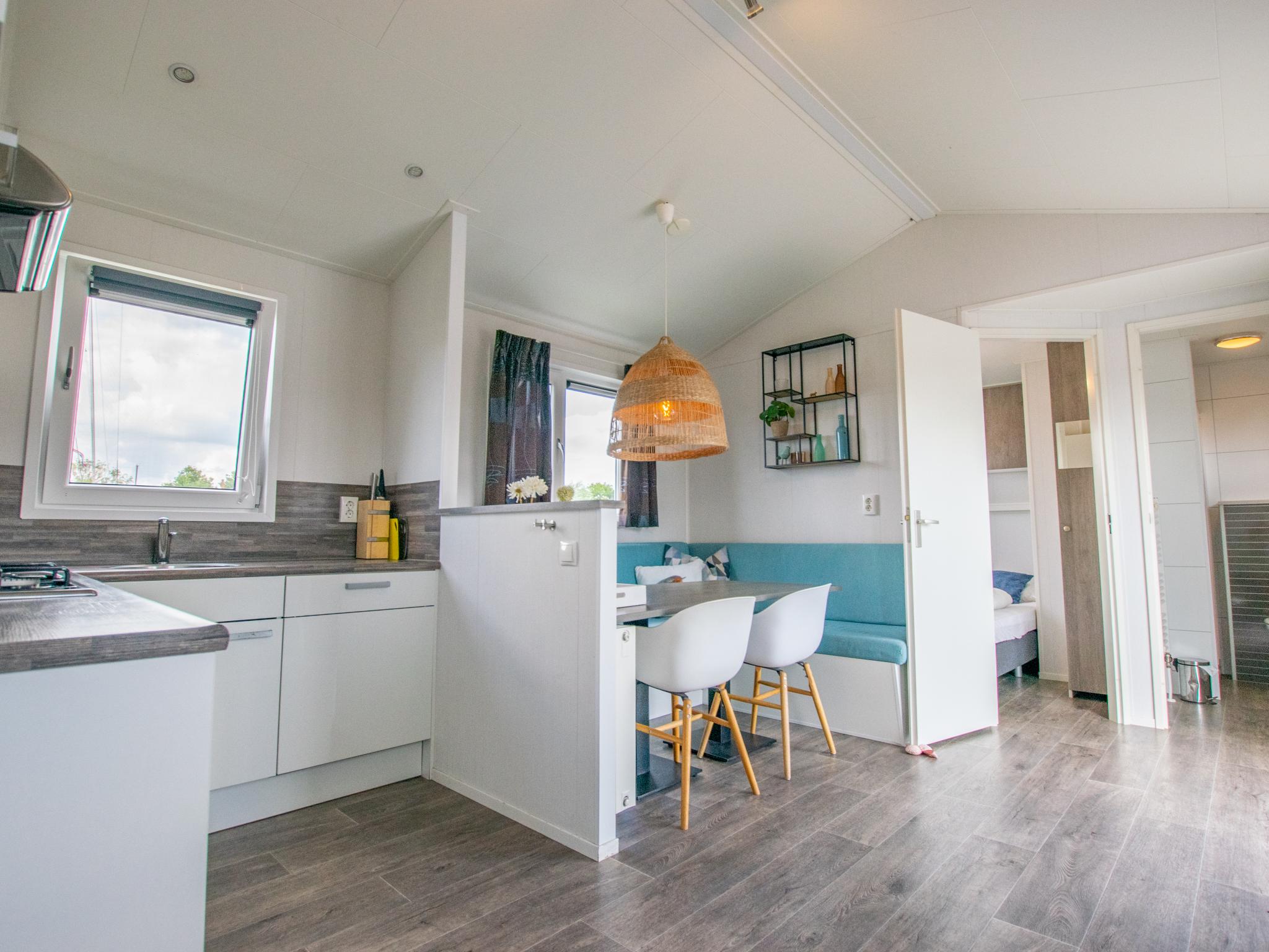 Modern kitchen at Purperreiger 24-34 in Breukelen