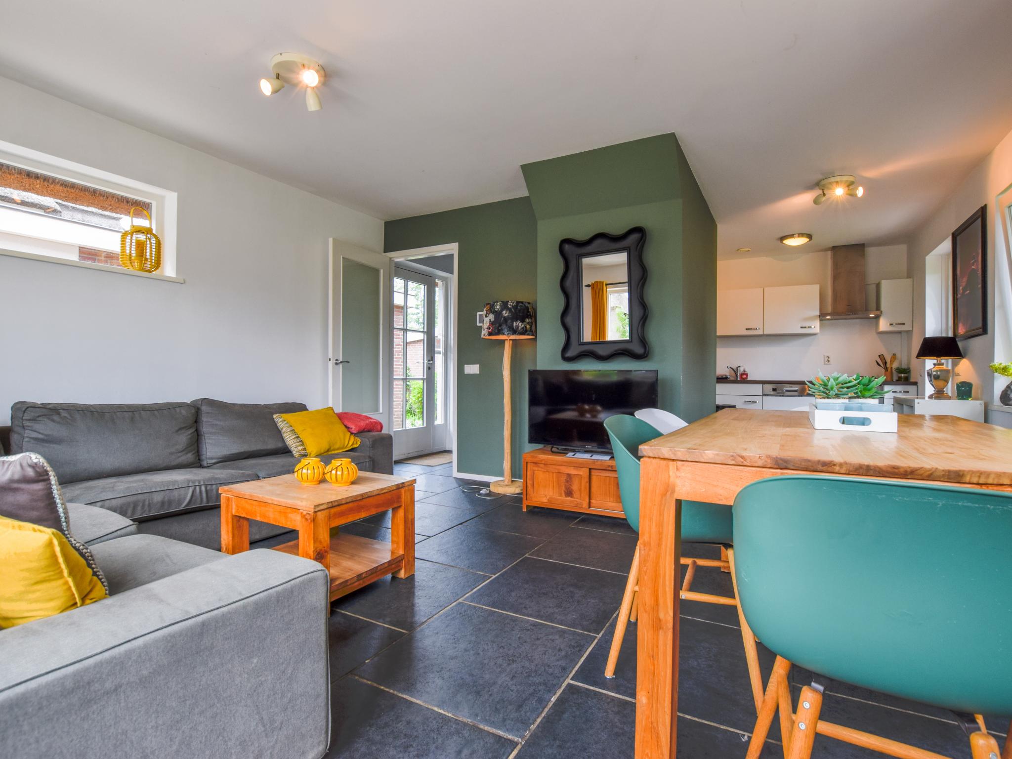 Modern kitchen at Zwaan 24-6 in Breukelen