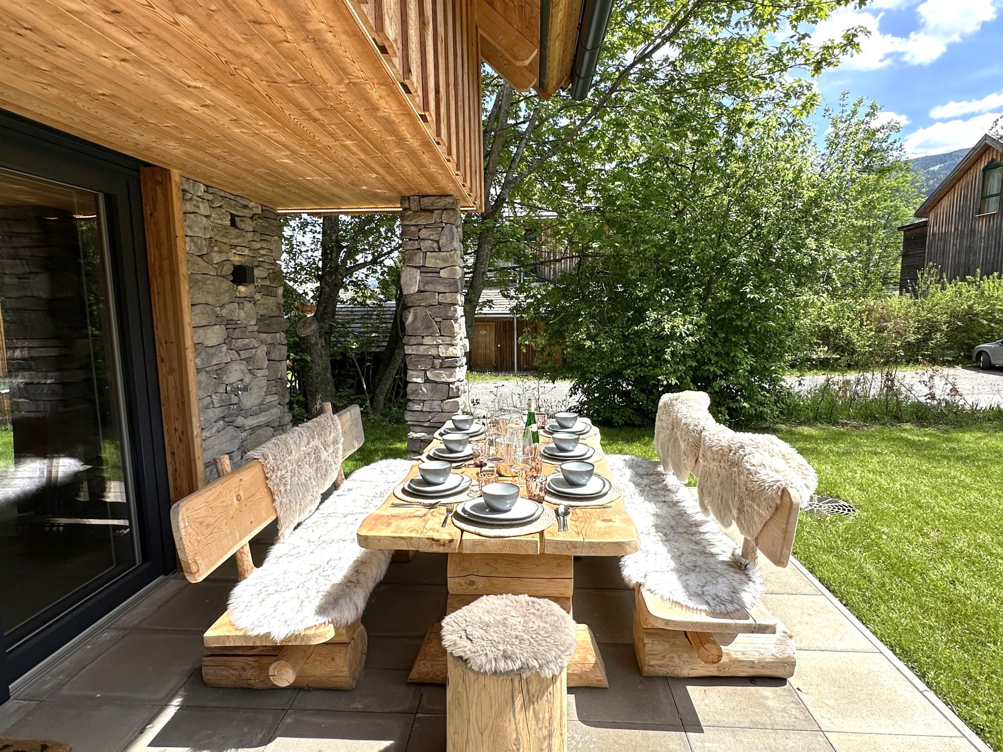 Living area at Mountain Chalet Luxx in Kreischberg