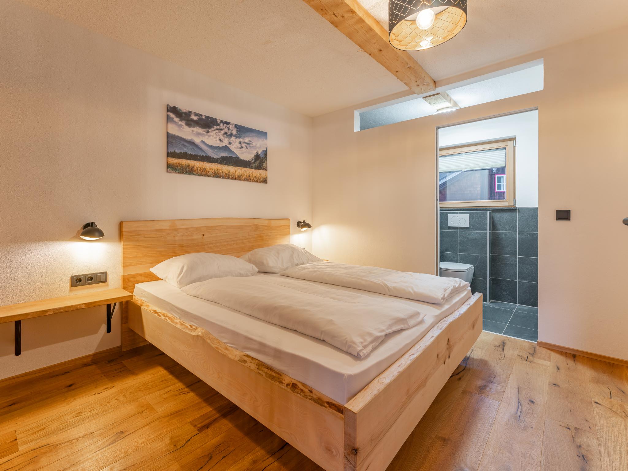 Bedroom with comfortable beds at AlmApARTment Mauterndorf Pichl 9-2 in Mauterndorf