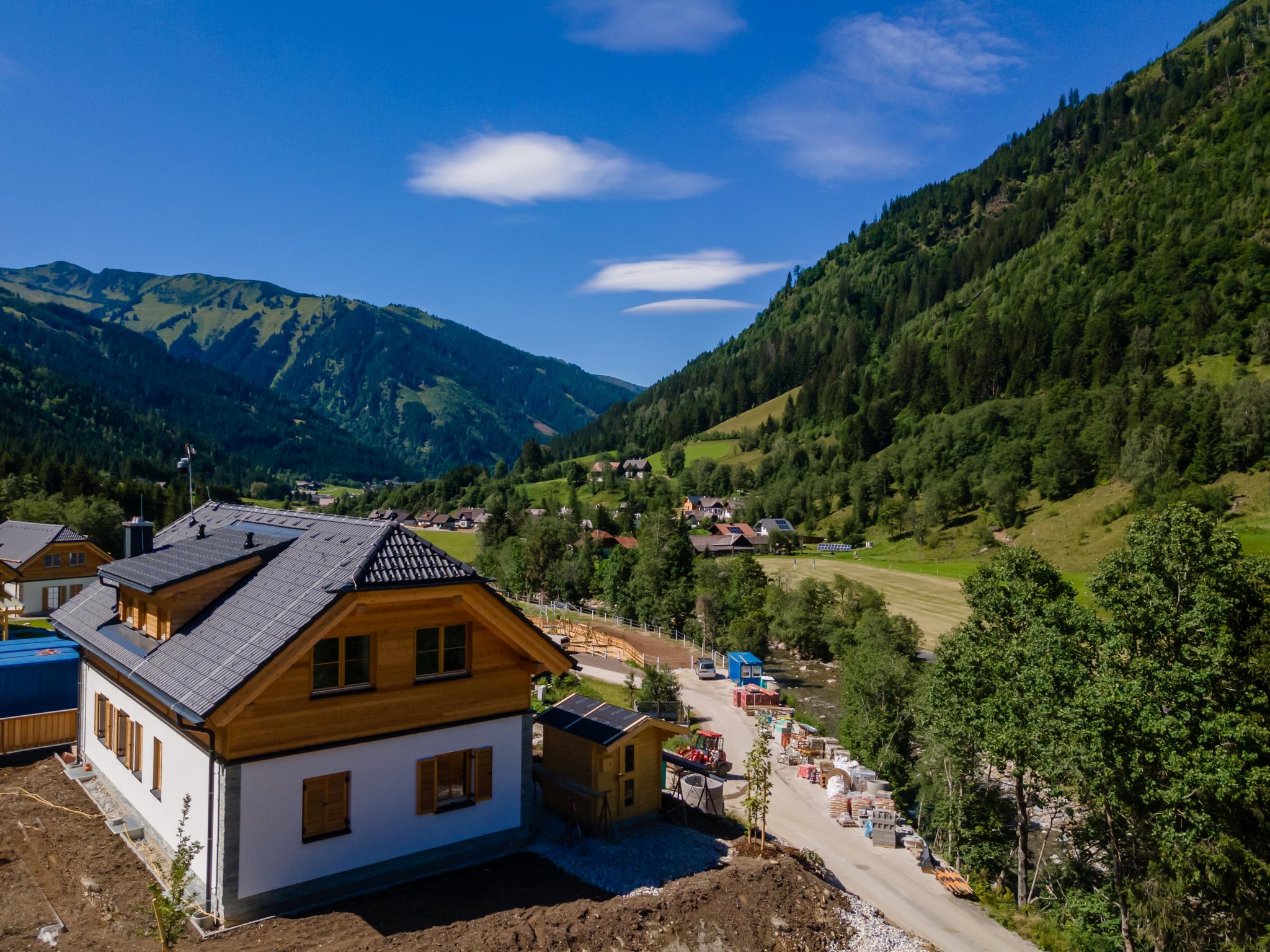 Outdoor terrace and views at Apart Heidi in Donnersbachwald