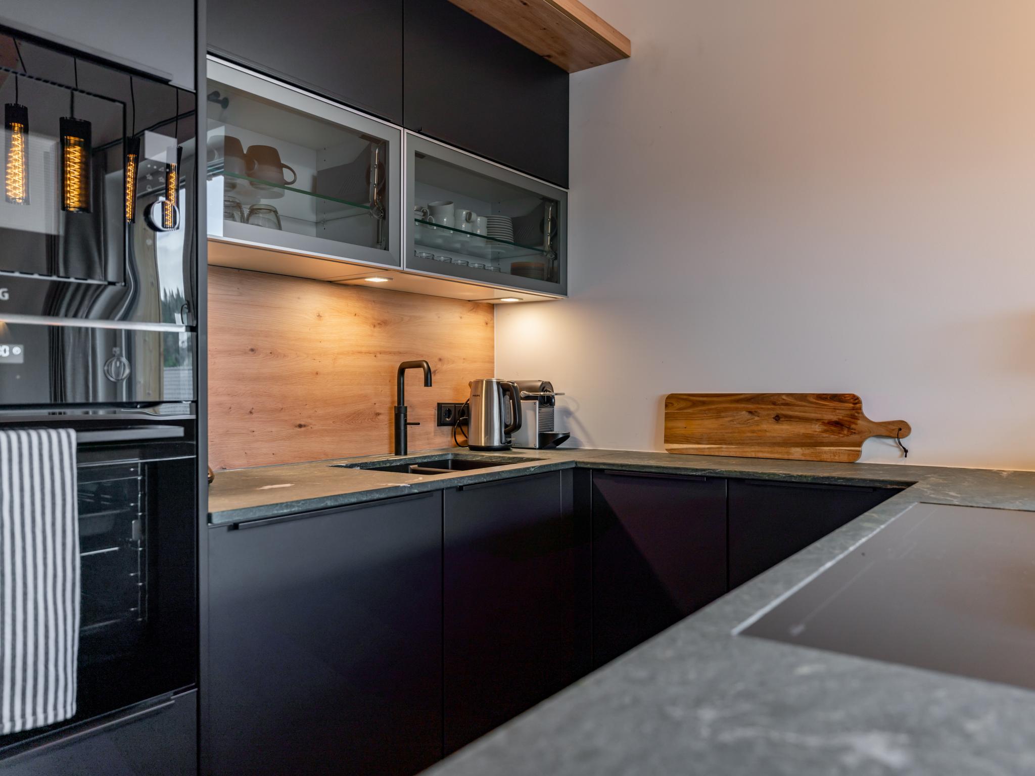 Outdoor terrace and views at Haus Vlietländer in Turracher Höhe