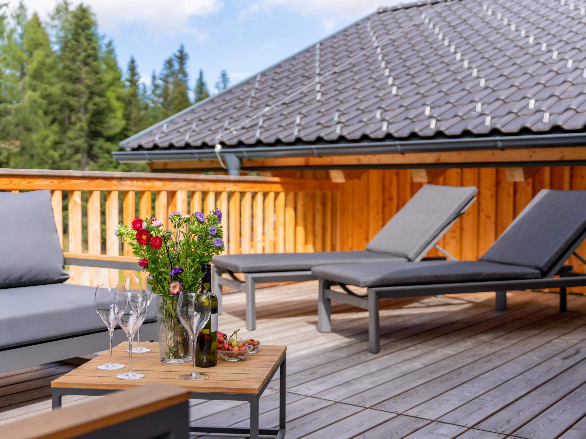 Living area at Haus Vlietländer in Turracher Höhe