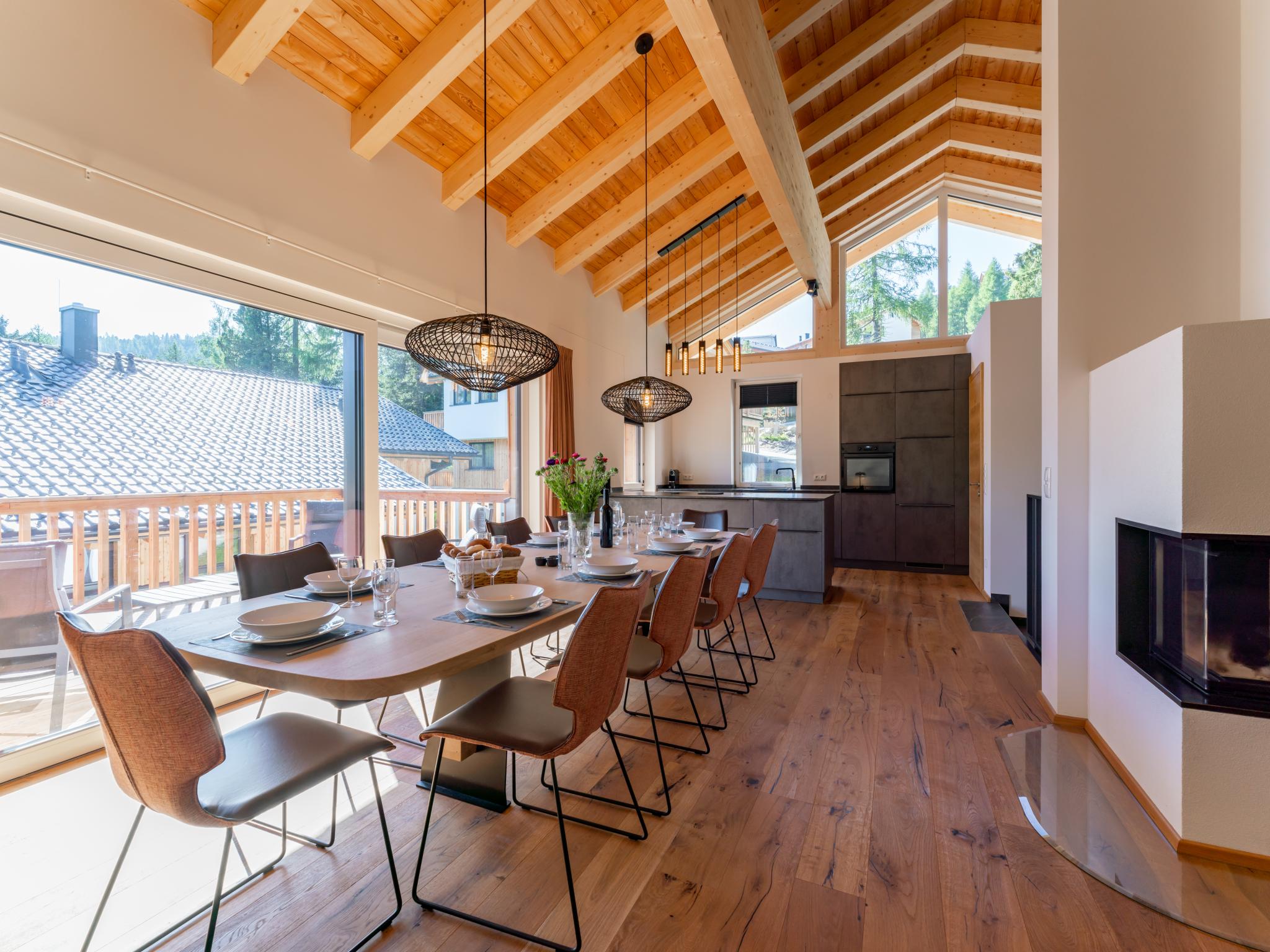 Swimming pool area at Atemlos Mountain Chalet in Turracher Höhe