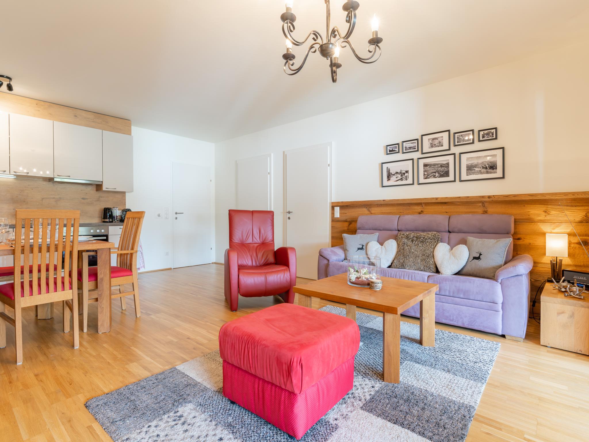 Bedroom with comfortable beds at Lungau Residence in Tamsweg