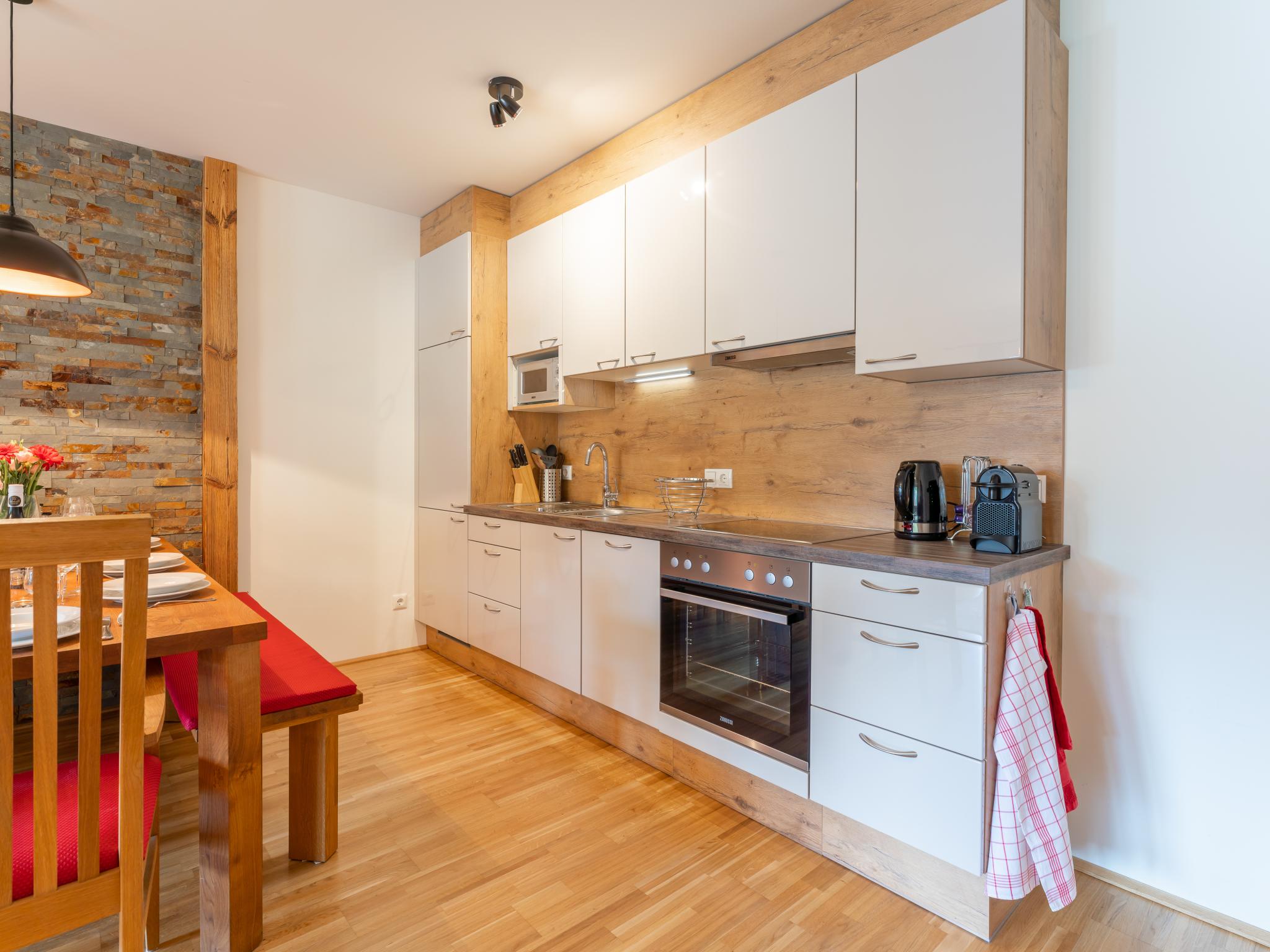 Modern kitchen at Lungau Residence in Tamsweg