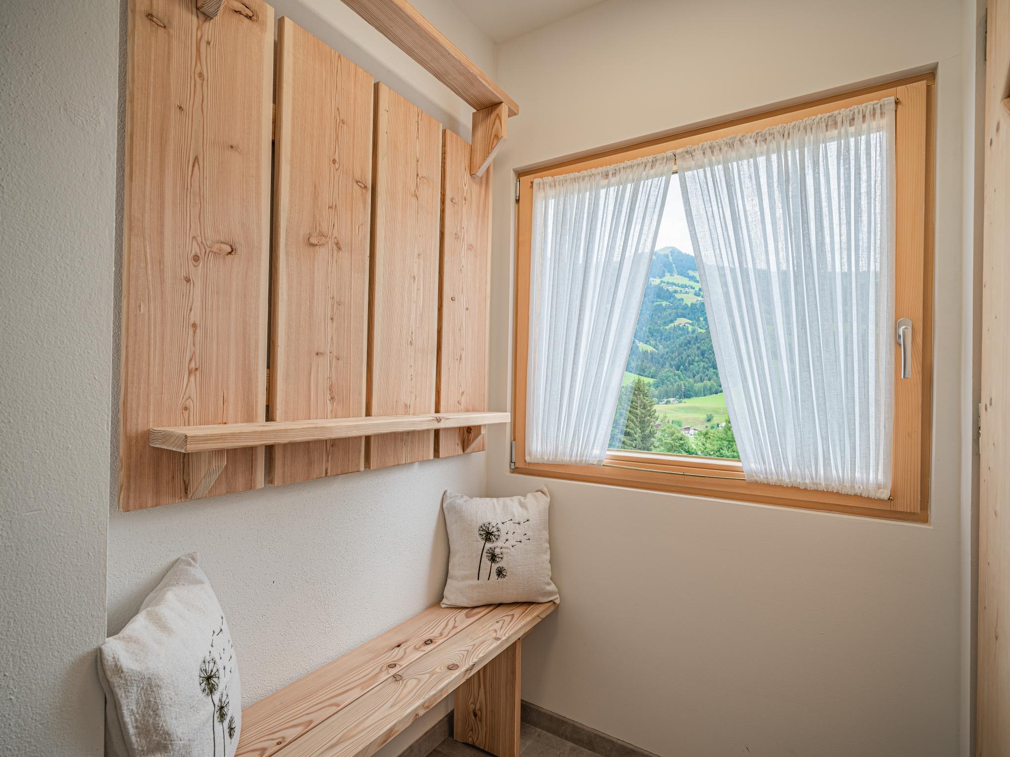 Outdoor terrace and views at Hohe Salve Top 2 in Hopfgarten im Brixental