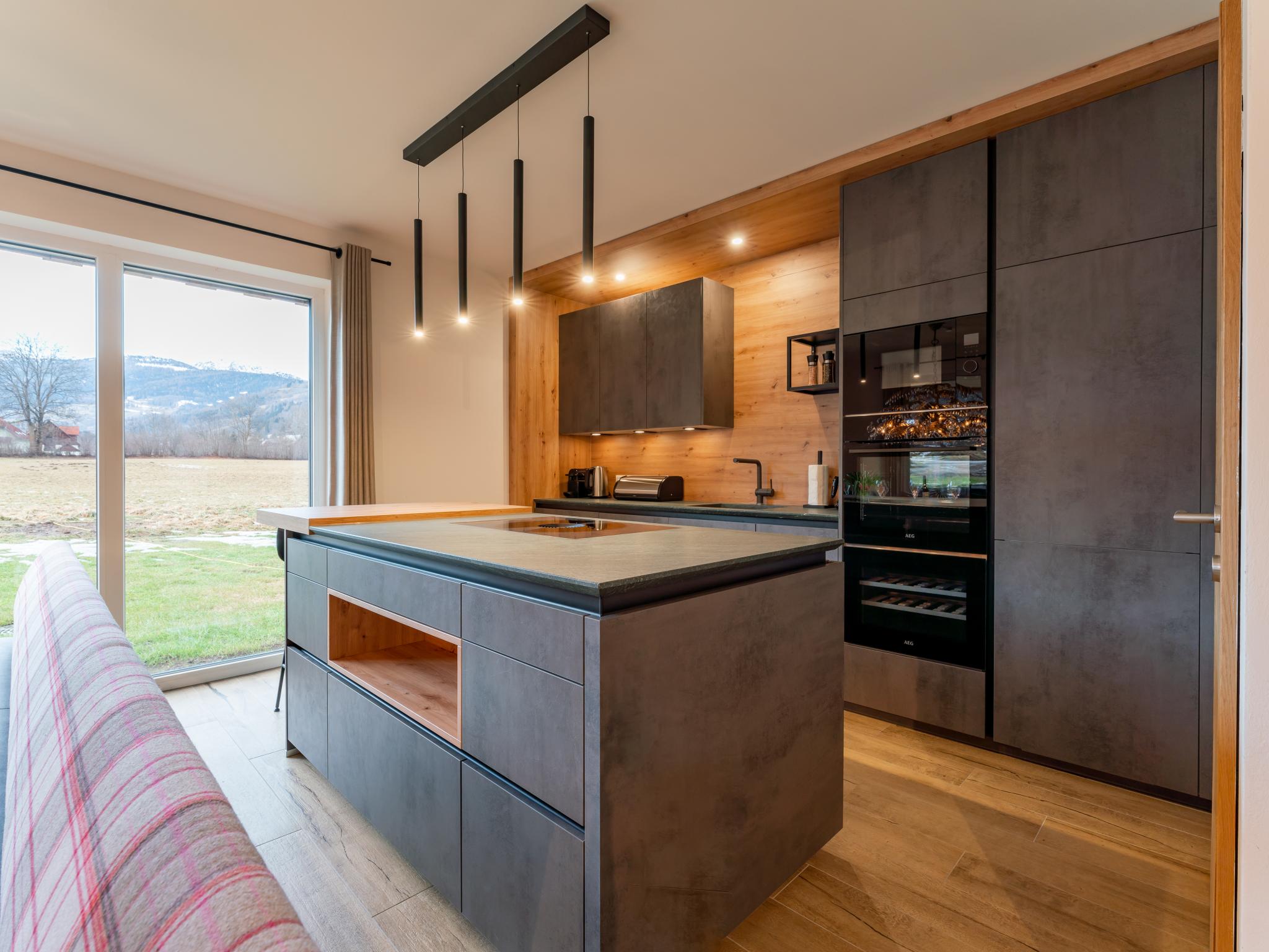 Living area at Mountain Chalet Krek Wak Wou in Kreischberg