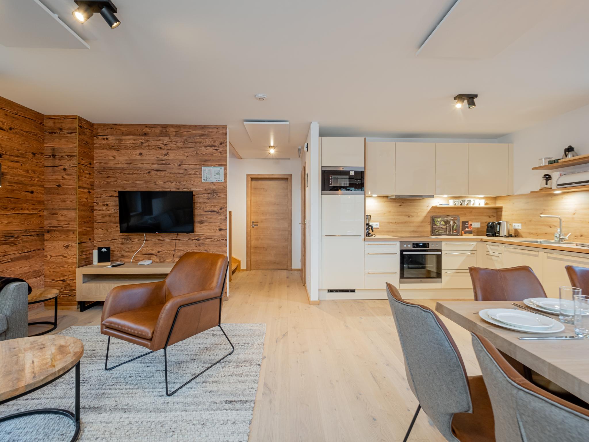 Modern kitchen at Ahorn Mountainlodge in Donnersbachwald