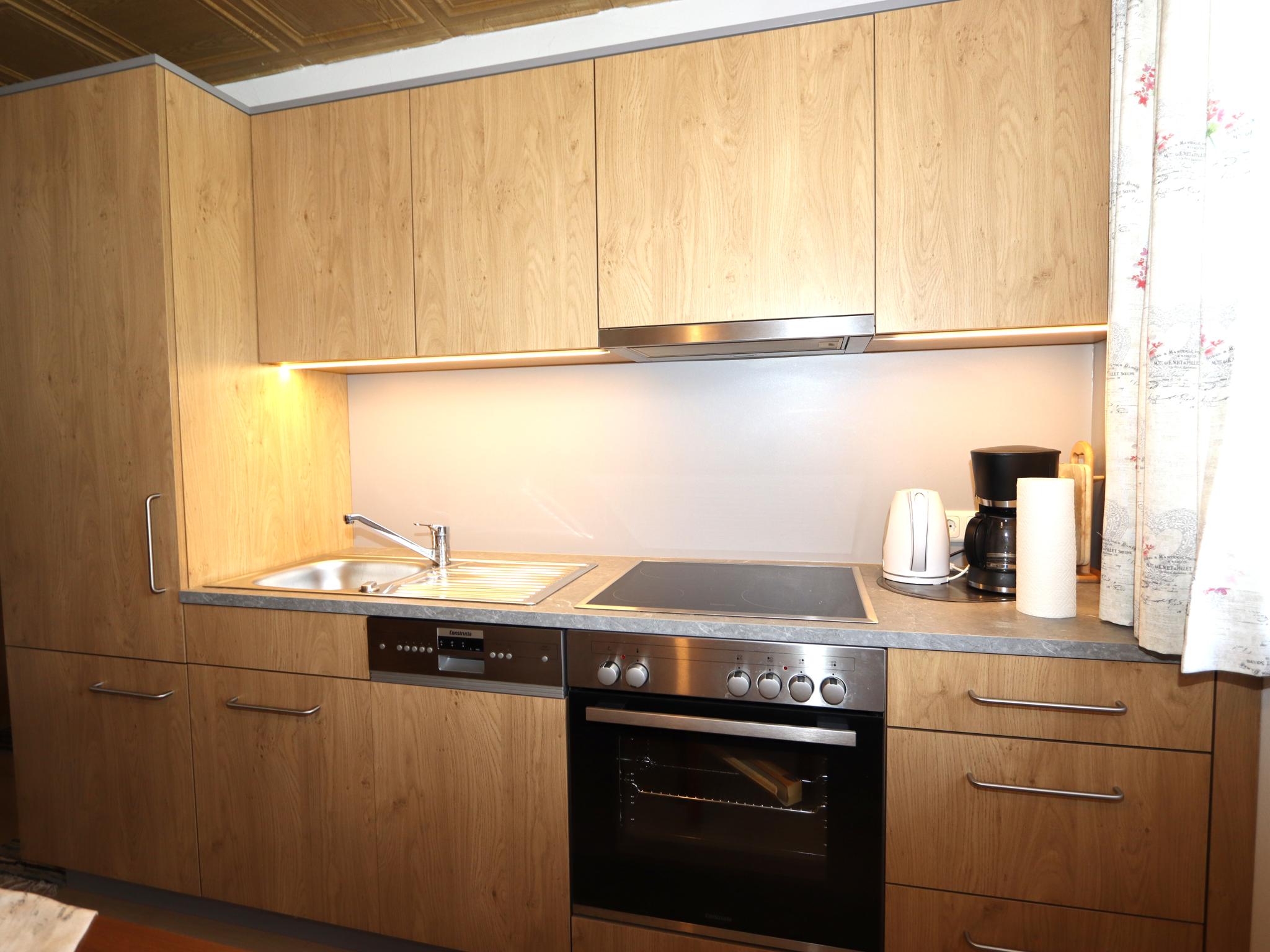 Outdoor terrace and views at Apartment Heidi in Vandans