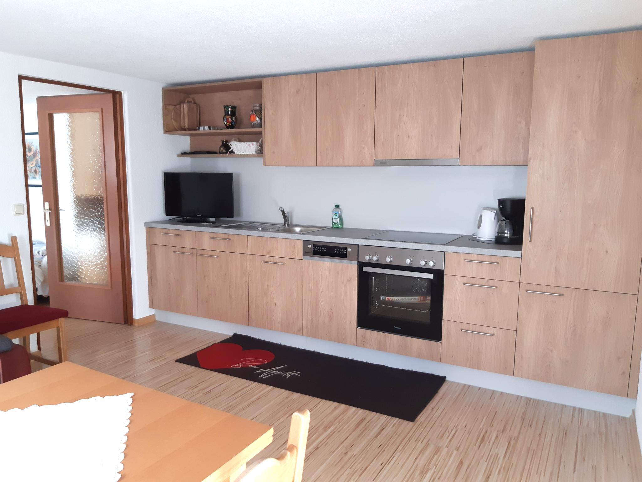 Modern kitchen at Apartment Marina in Vandans