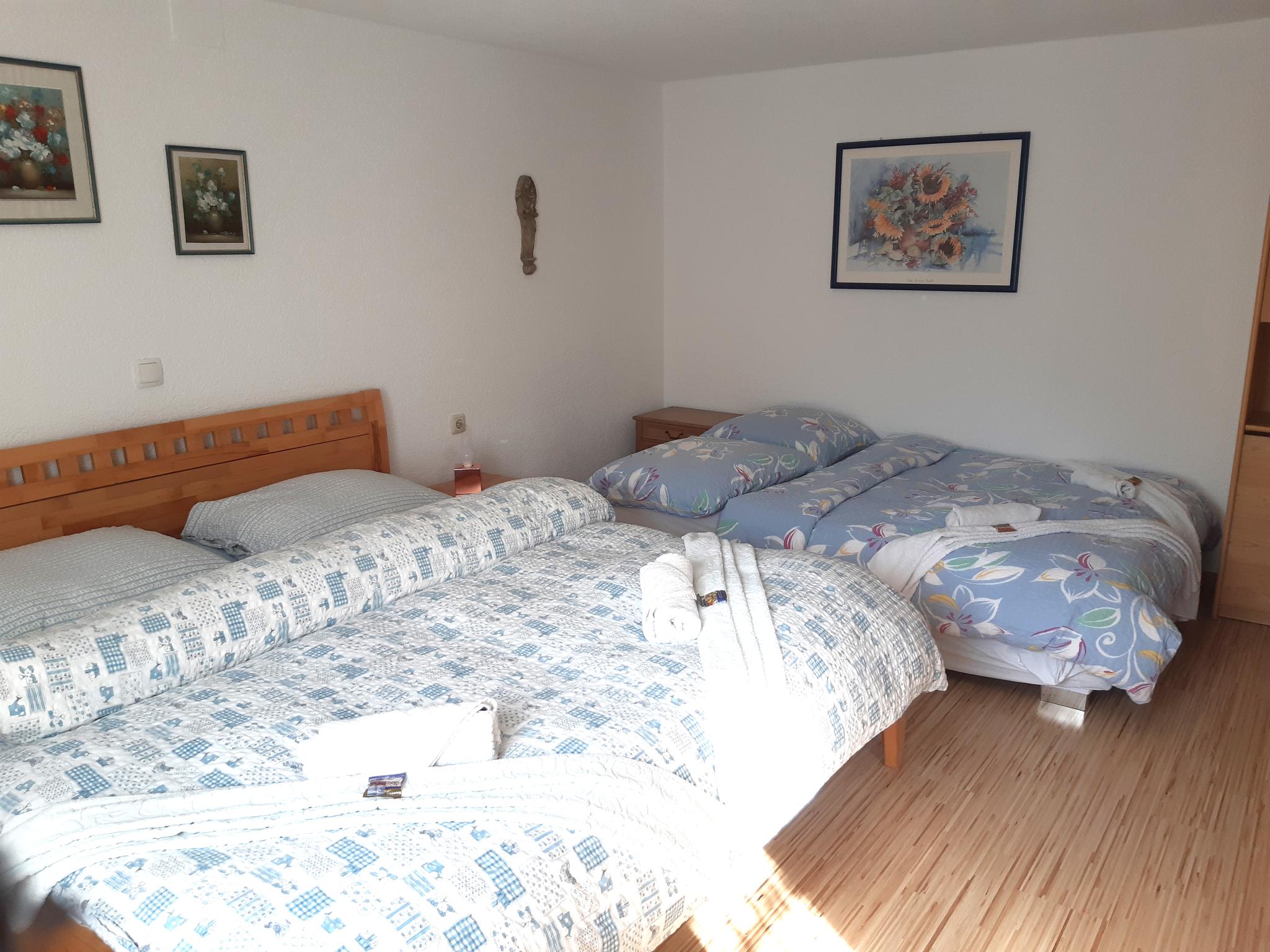 Outdoor terrace and views at Apartment Marina in Vandans