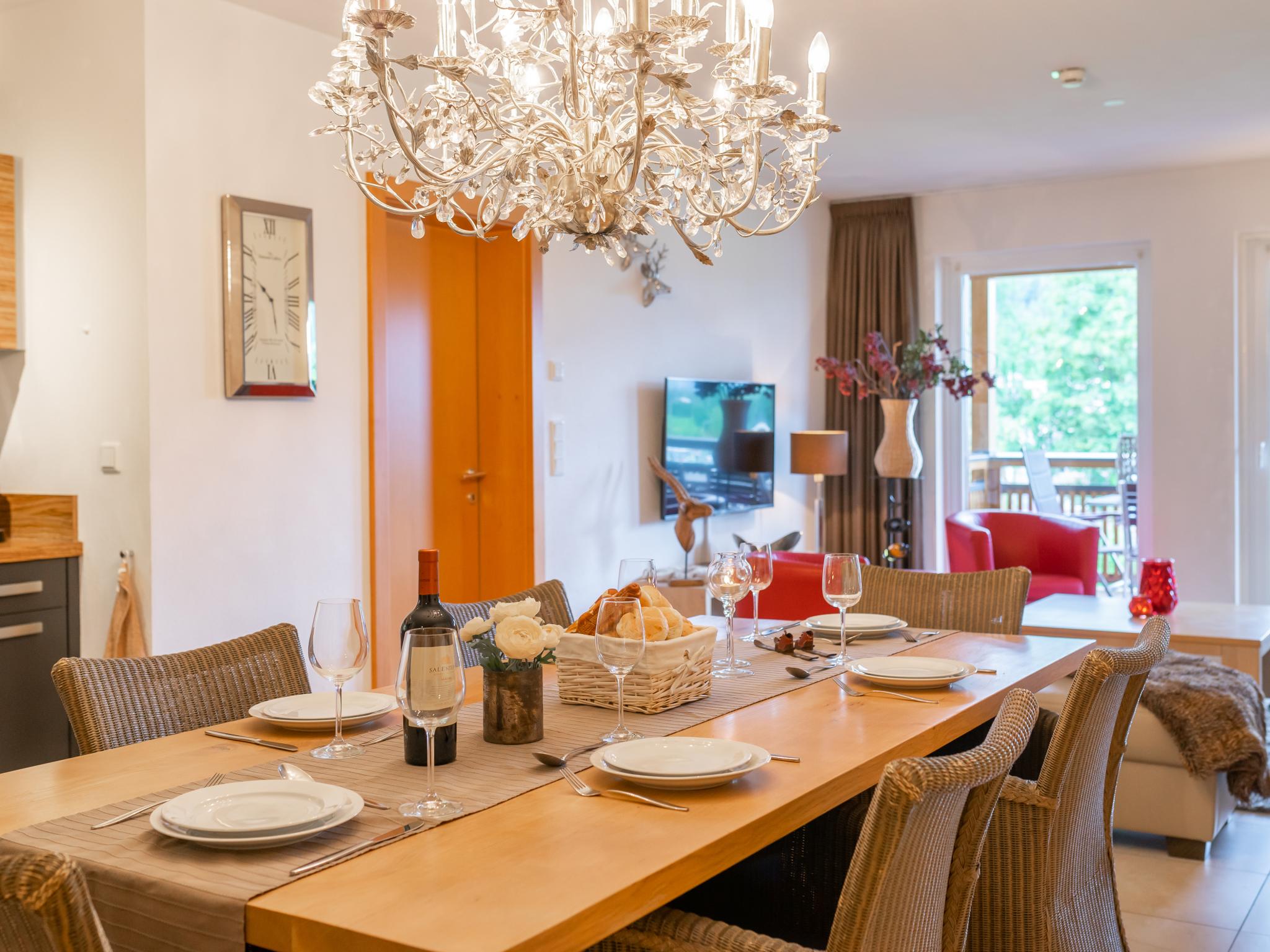 Bedroom with comfortable beds at Style Apartment Kaprun - Top 9 in Kaprun