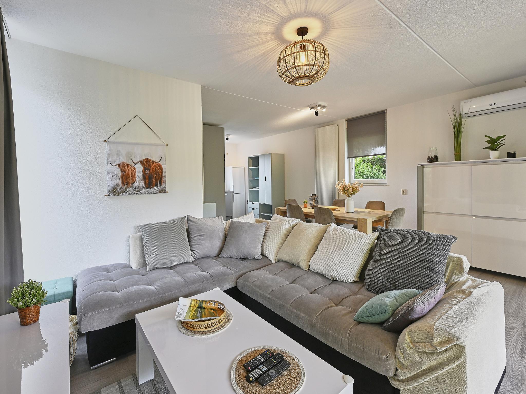 Living area at Villa Christina in Stevensweert