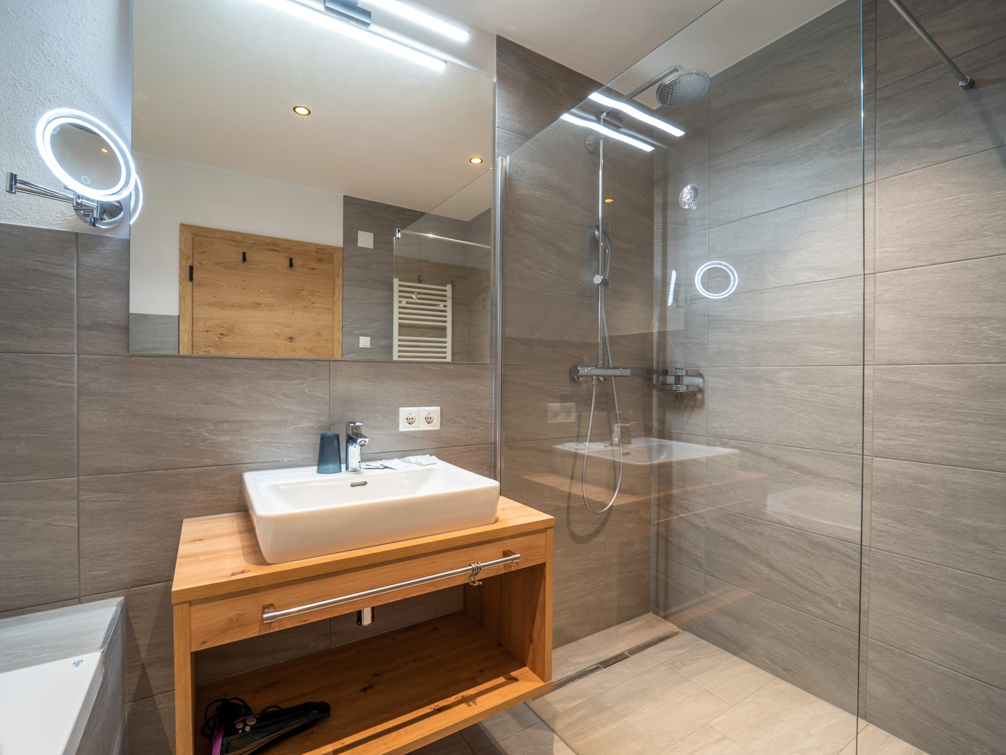 Outdoor terrace and views at Chalet Pettneu am Arlberg - Top 1 in Sankt Anton am Arlberg