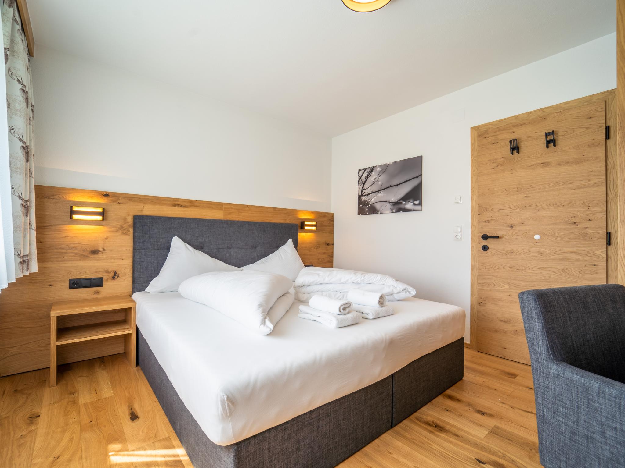 Bathroom facilities at Chalet Pettneu am Arlberg - Top 2 in Sankt Anton am Arlberg