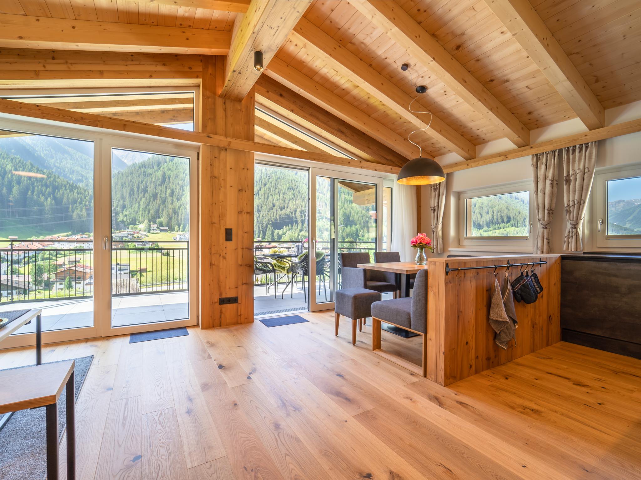 Bedroom with comfortable beds at Chalet Pettneu am Arlberg - Top 3 in Sankt Anton am Arlberg