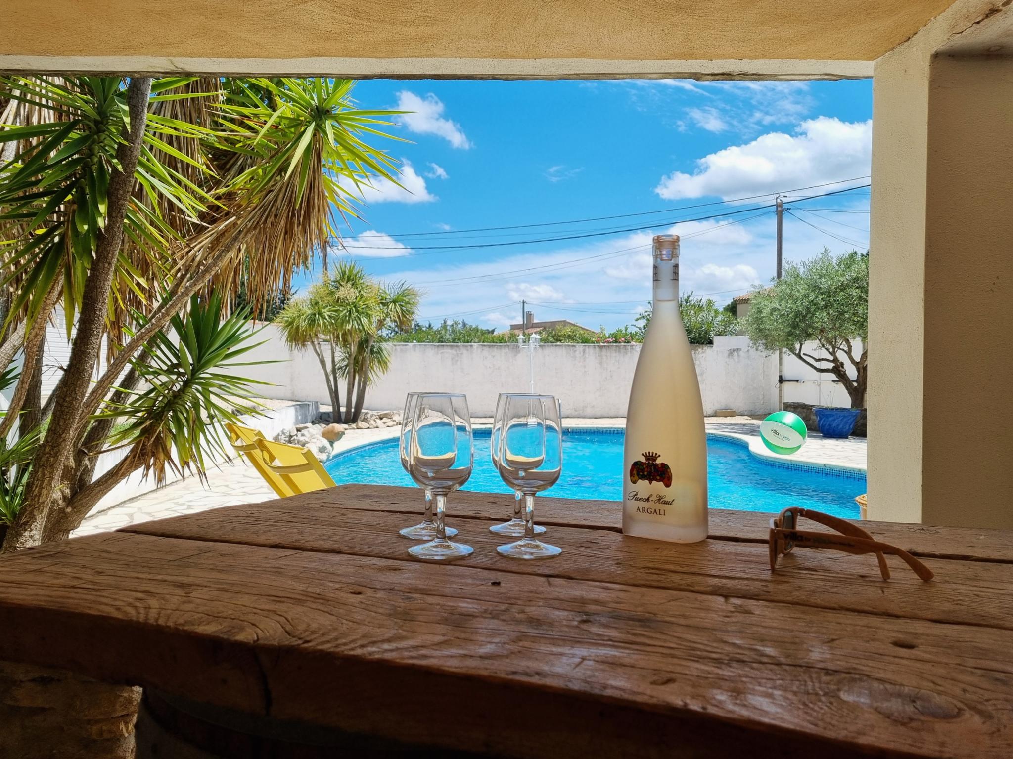 Living area at Louis in Homps