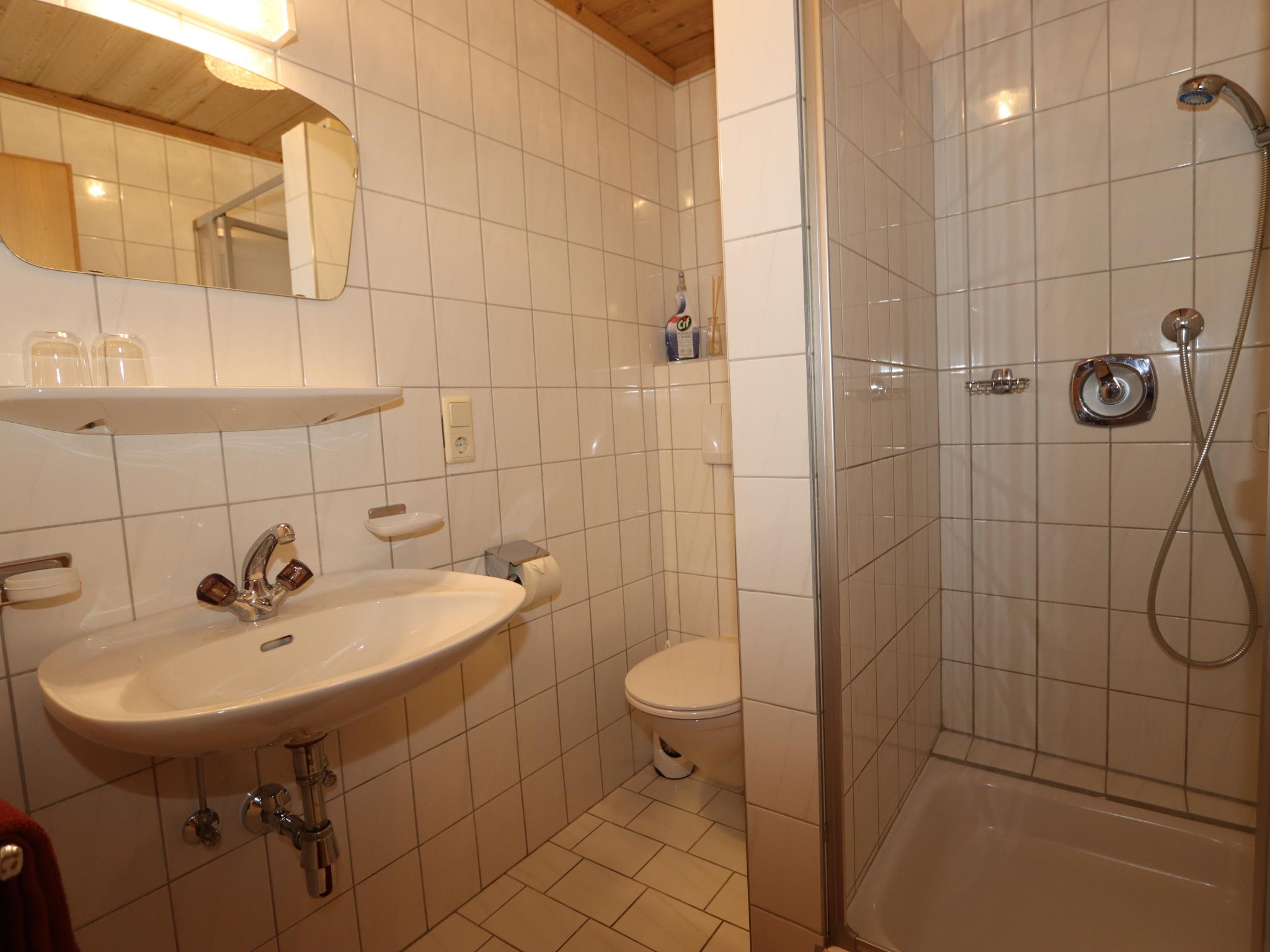 Outdoor terrace and views at Beim Zuntl II in Ehrwald