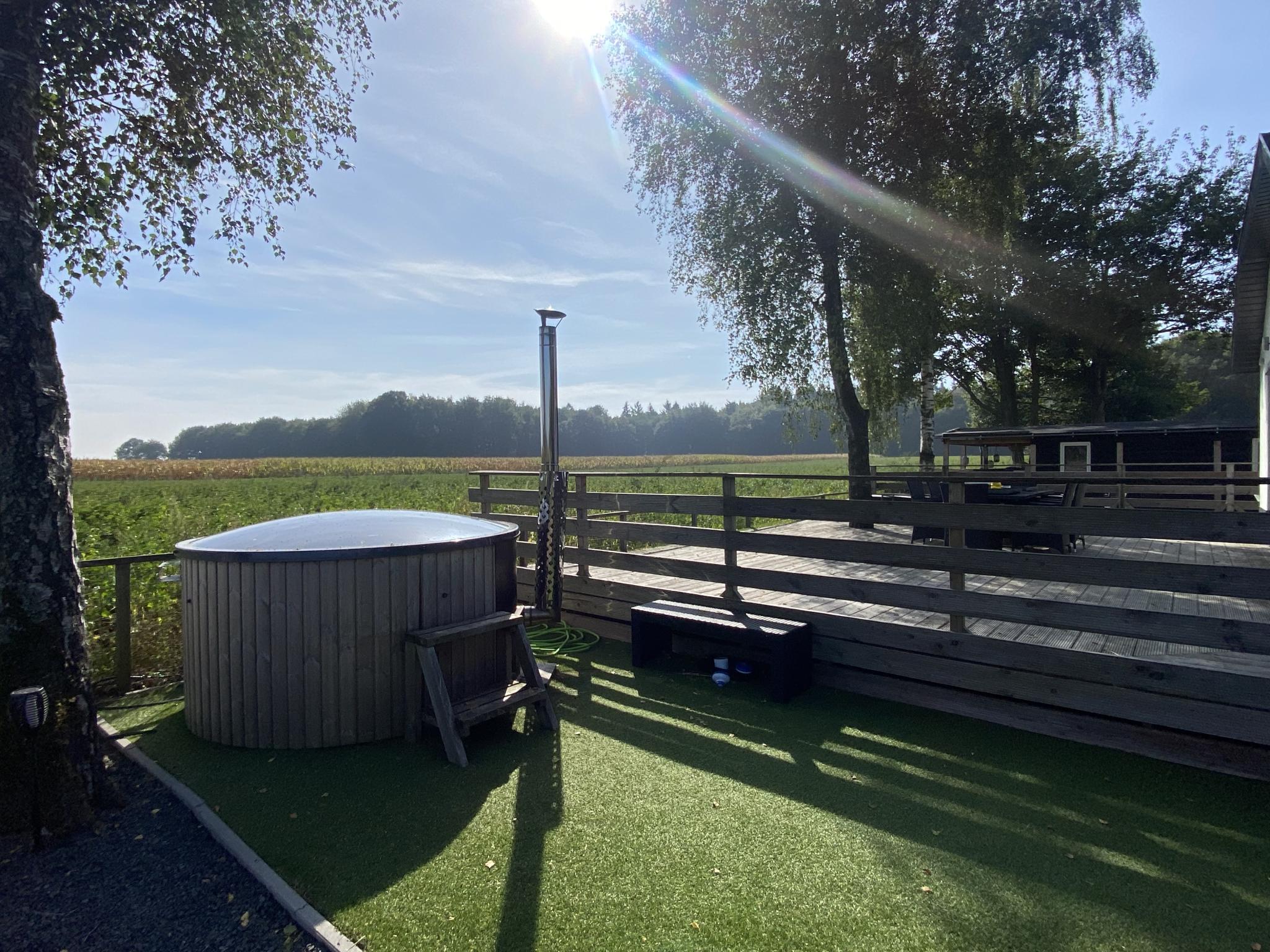 Swimming pool area at De Kolibrie in Garderen