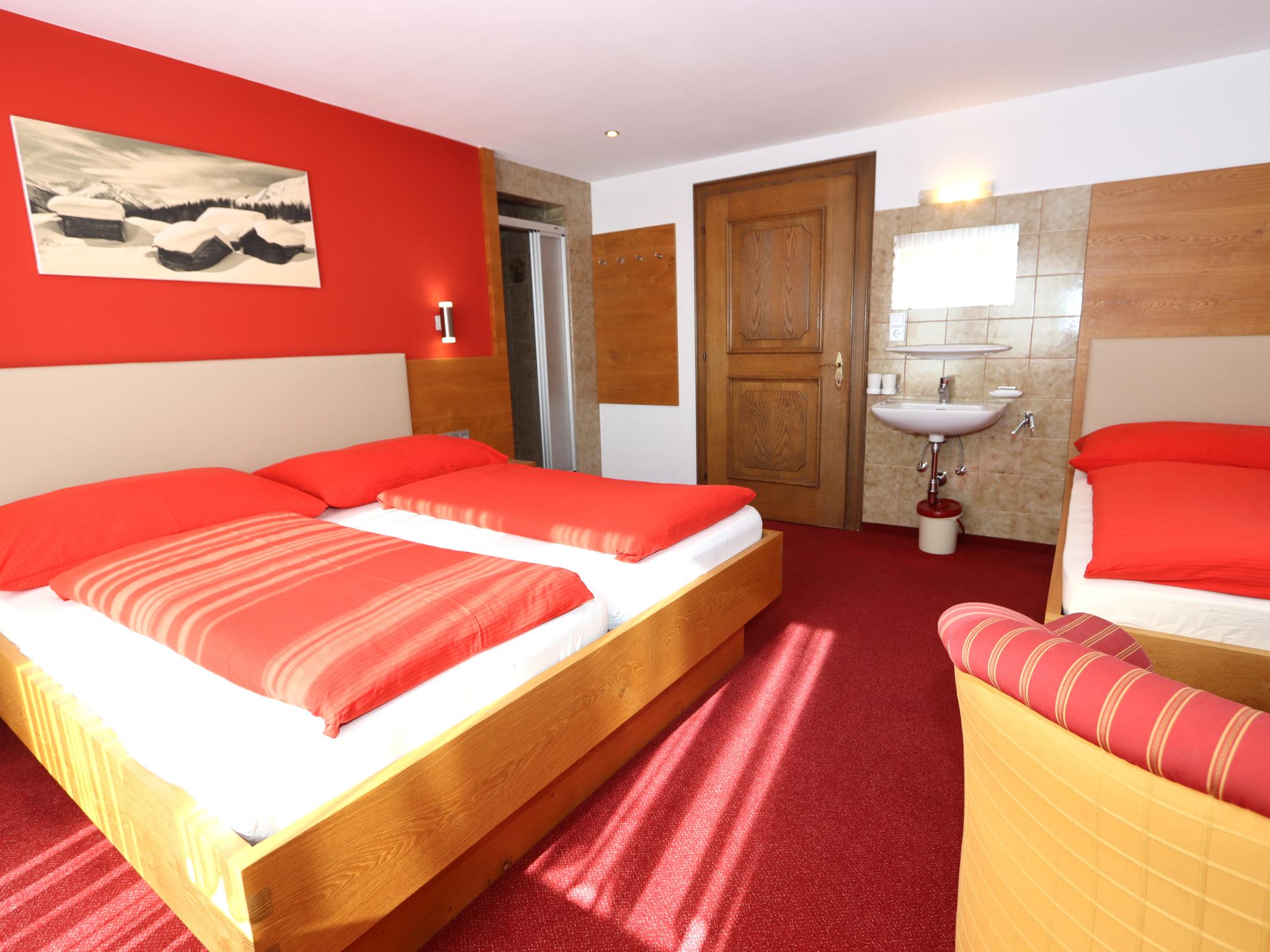 Outdoor terrace and views at Rudigier in Kappl